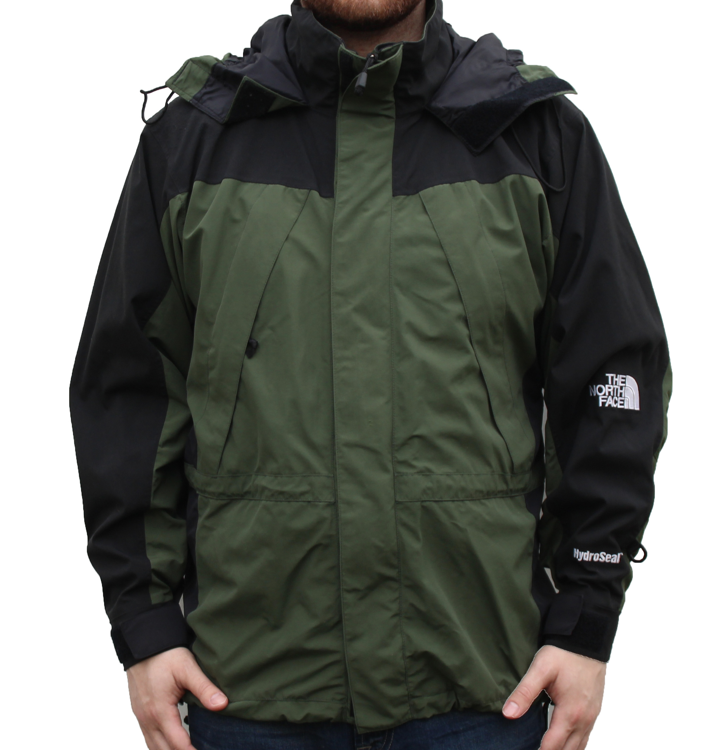 The North Face HydroSeal Olive Outer Shell (Size M) — Roots