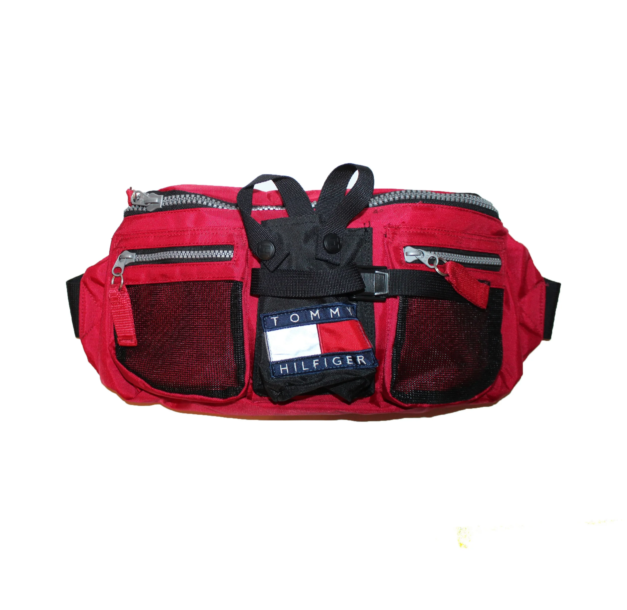 red tommy hilfiger fanny pack