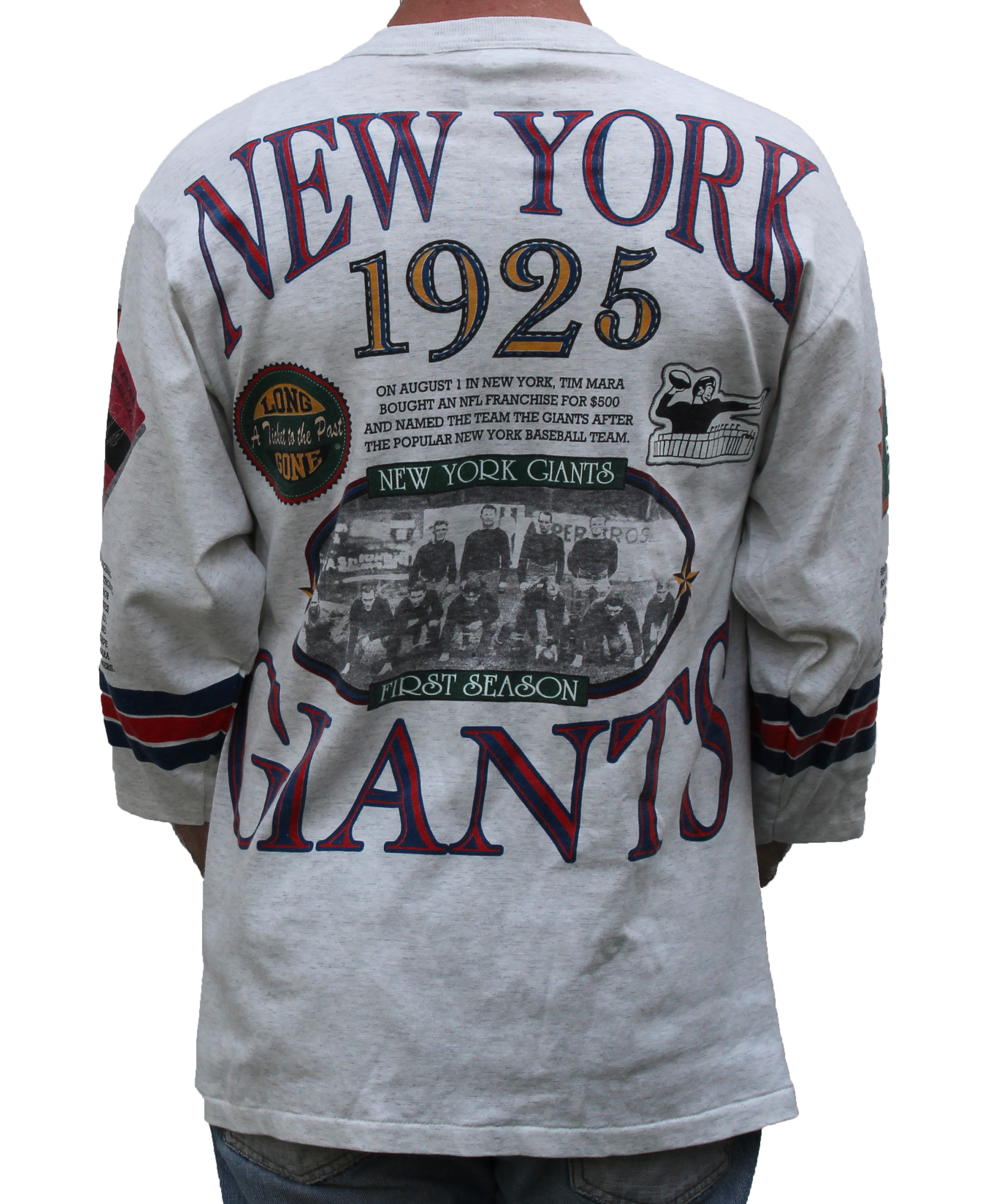 vintage ny giants t shirt