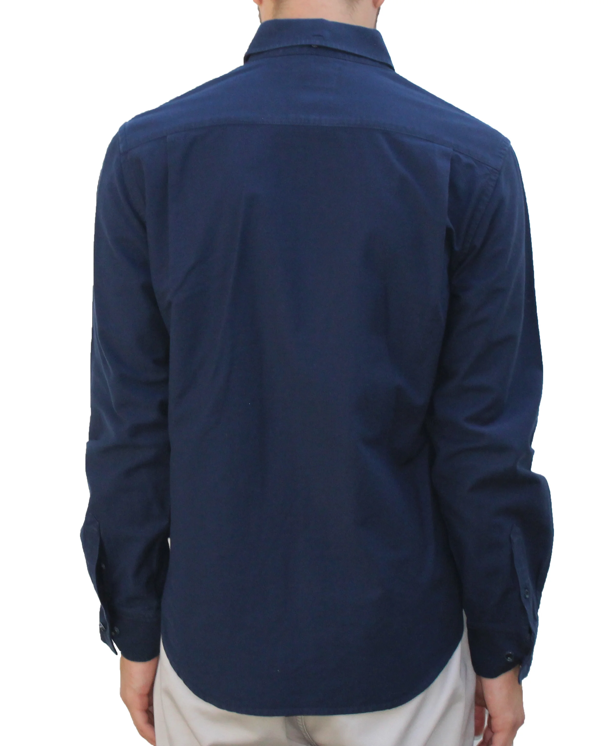OriginalFake S/S 10 navy Chomper button down shirt