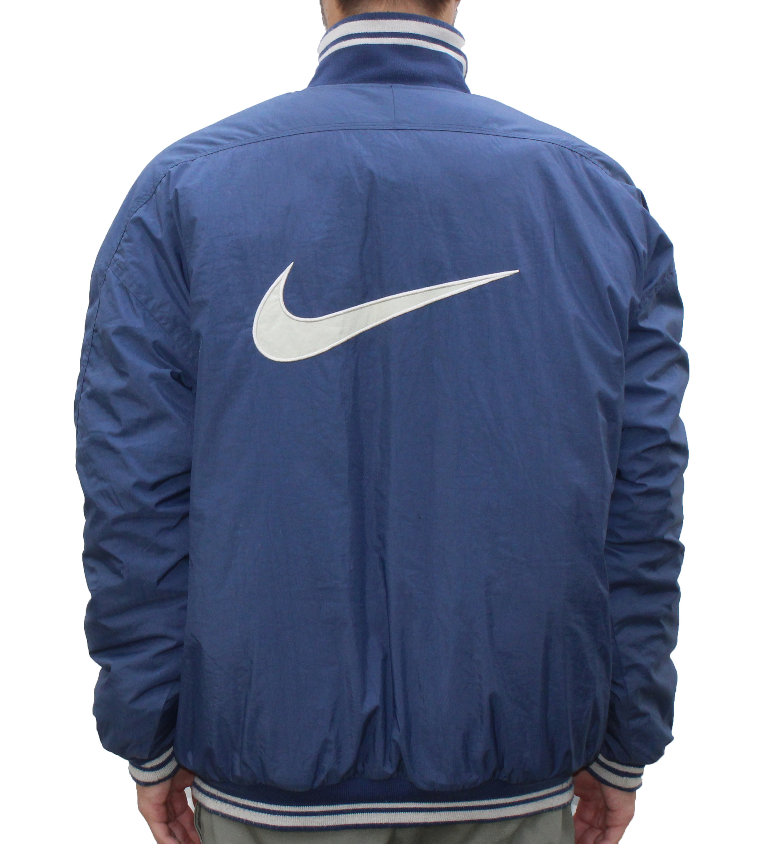 nike swoosh bomber jacket