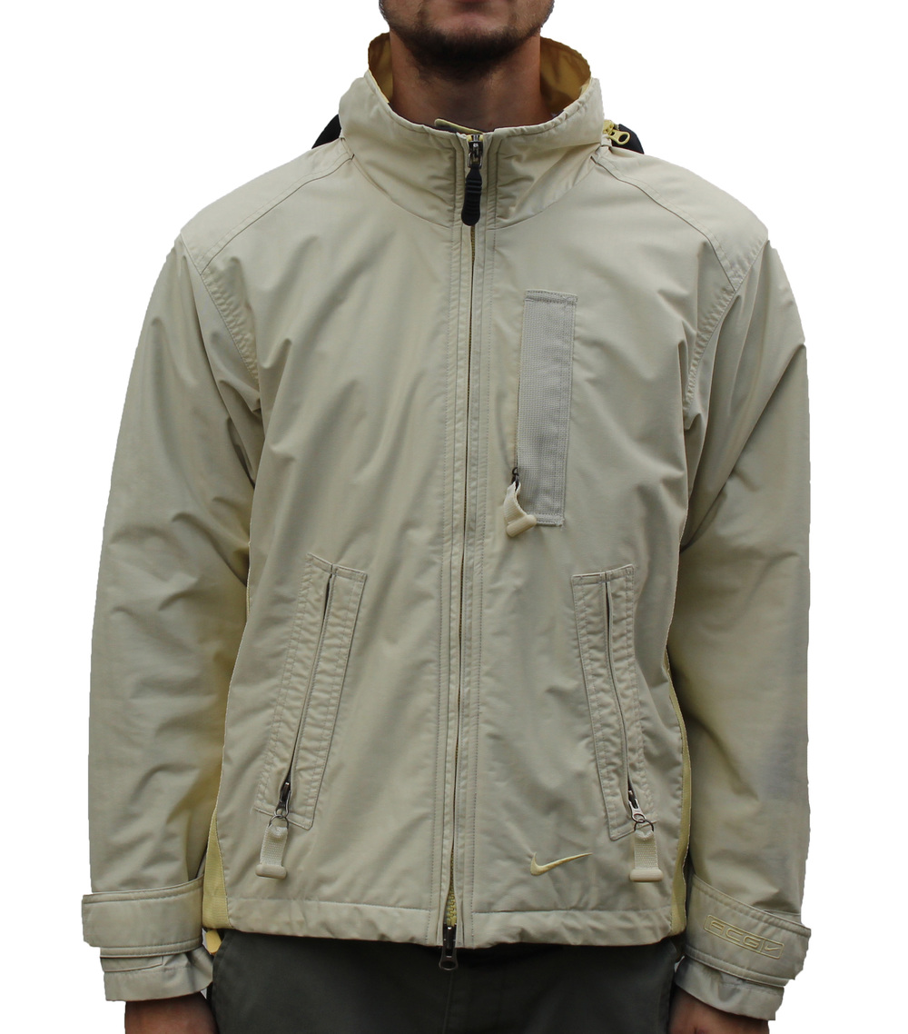 Vintage Nike Acg Waterproof Yellow Jacket Size S Roots Vintage Nike Acg Waterproof Yellow Jacket Size S Roots
