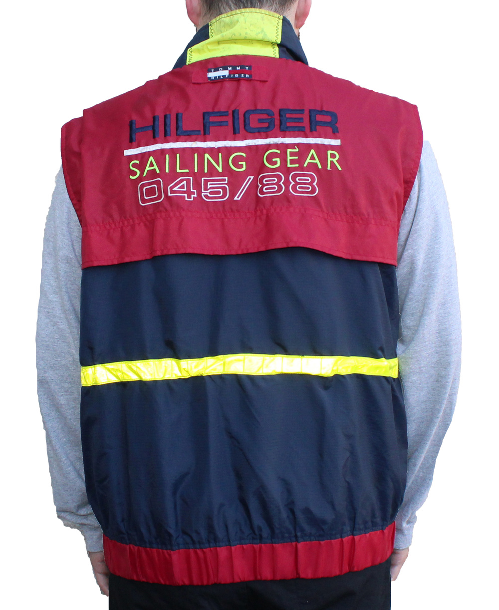 Zeeslak insect hospita Vintage Tommy Hilfiger Sailing Gear Vest (Size XXL) — Roots