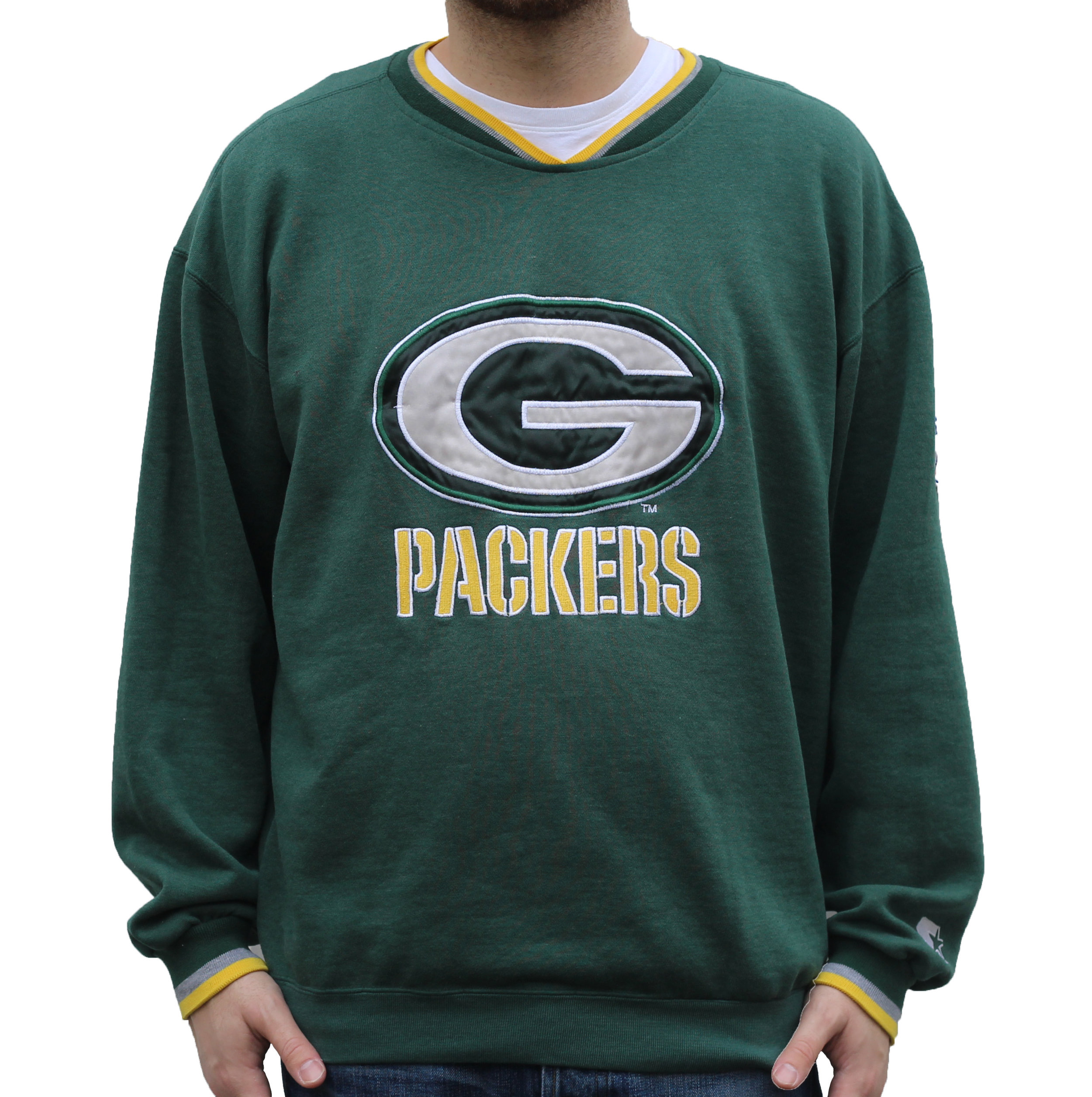 green bay packers vintage sweater