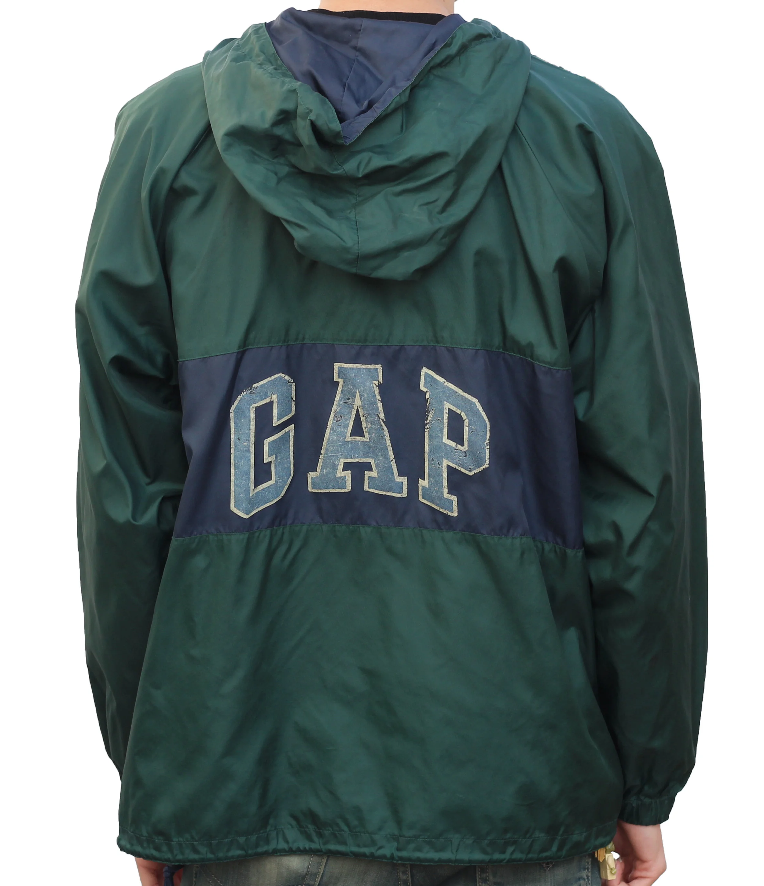 Vintage 90s Gap Spell out windbreaker