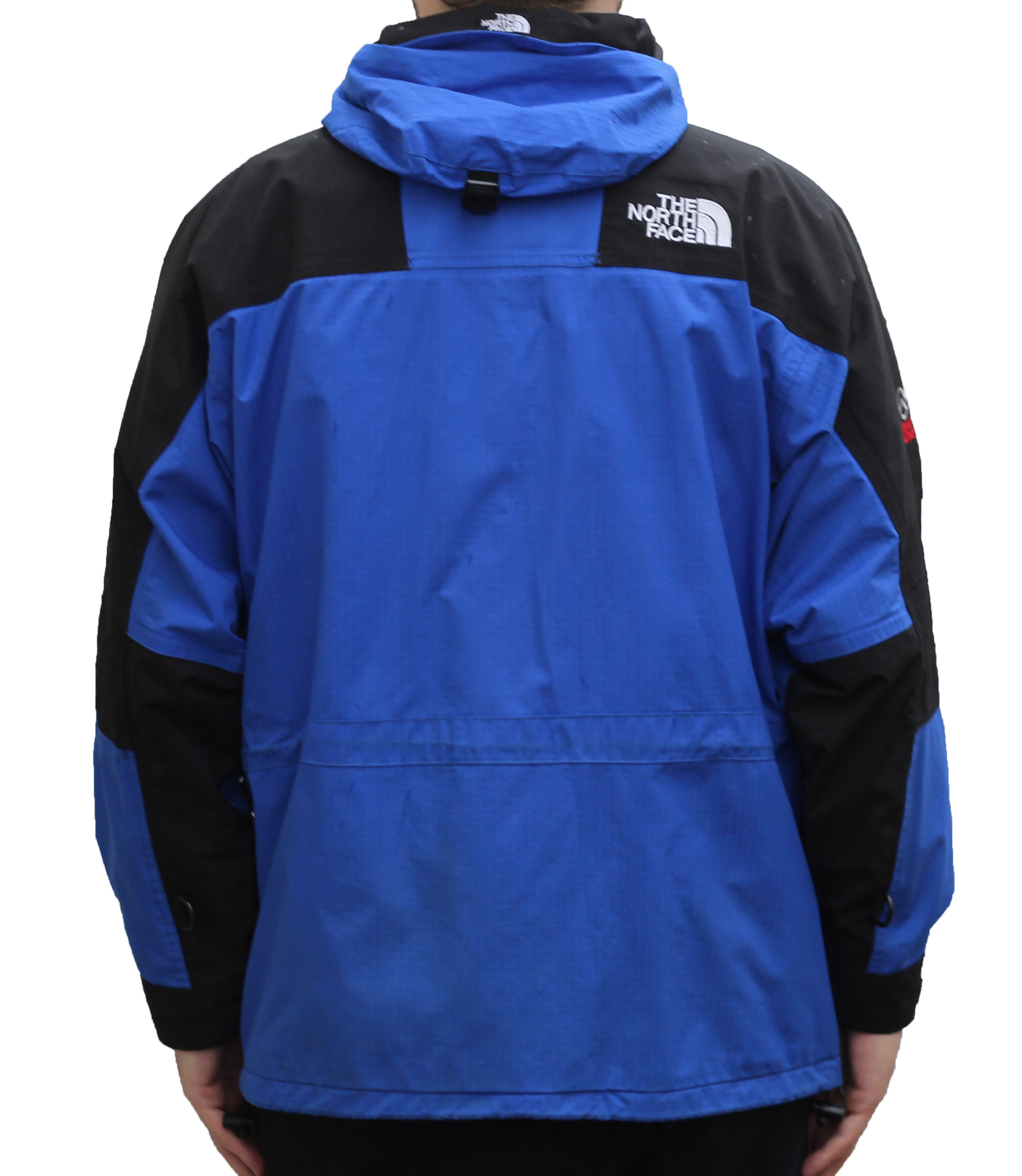 The North Face Summit Series Black / Blue Gore-Tex Jacket (Size L) — Roots