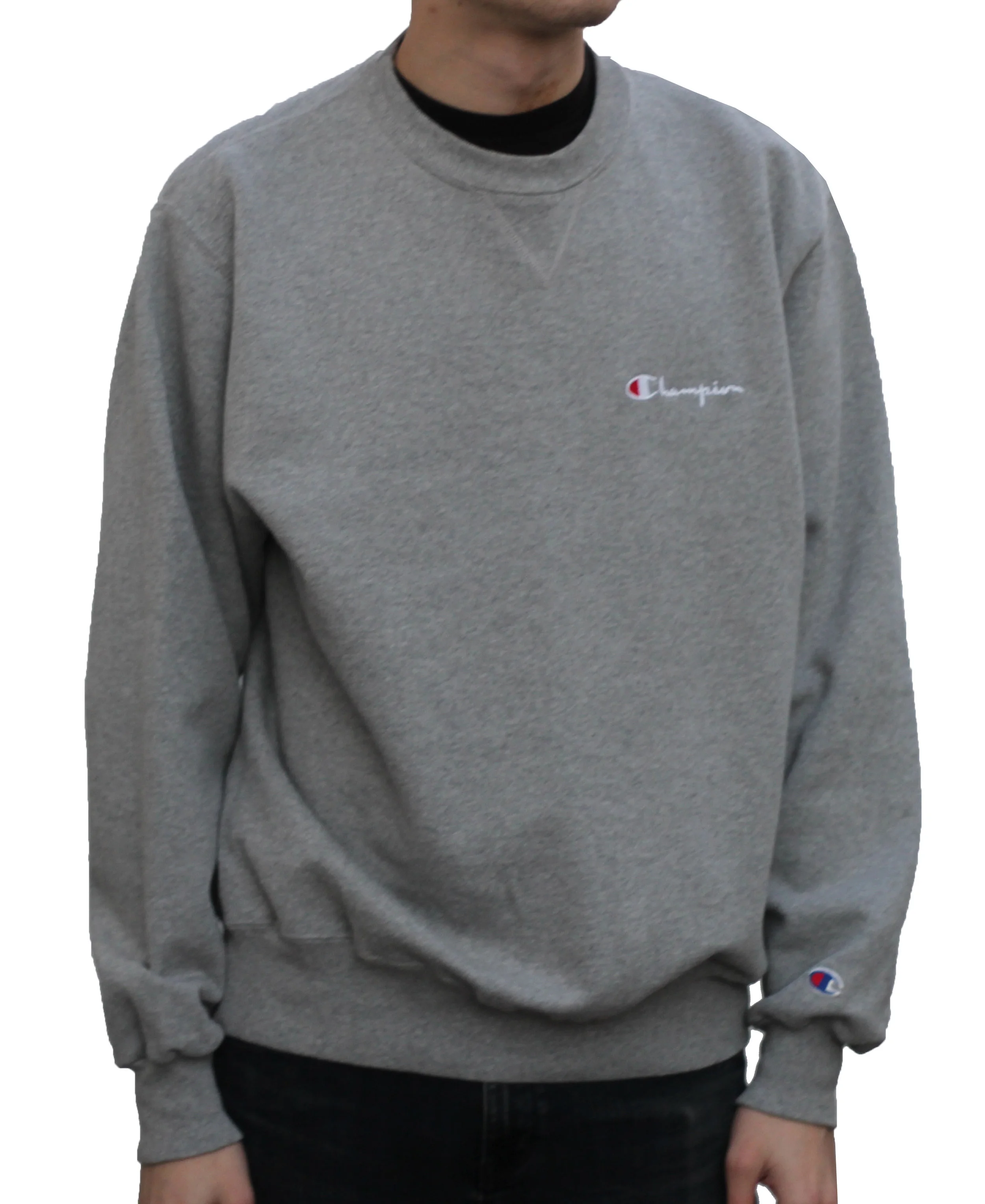 Vintage 90s Champion grey crew neck sweatshirt