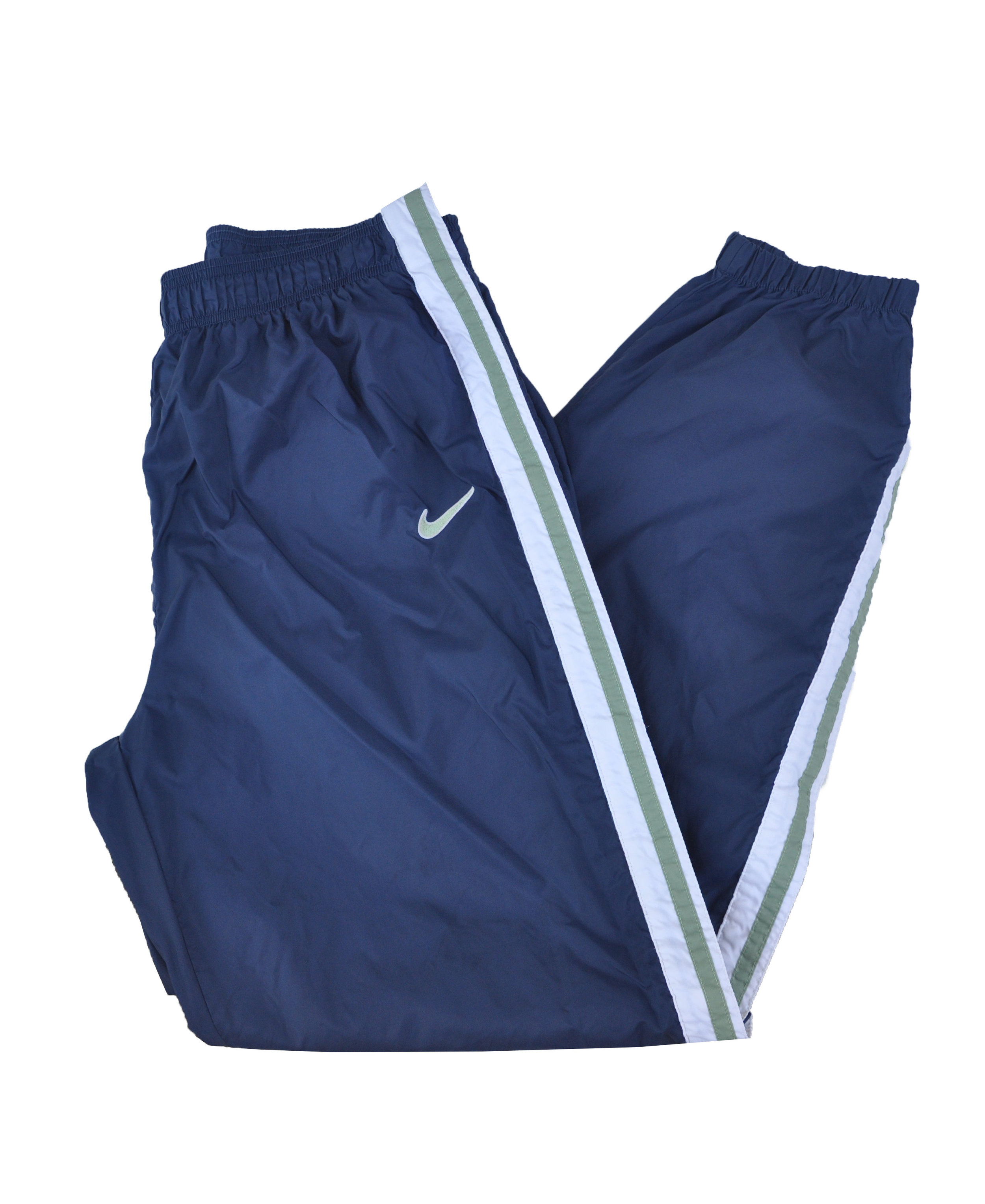 blue nike windbreaker pants