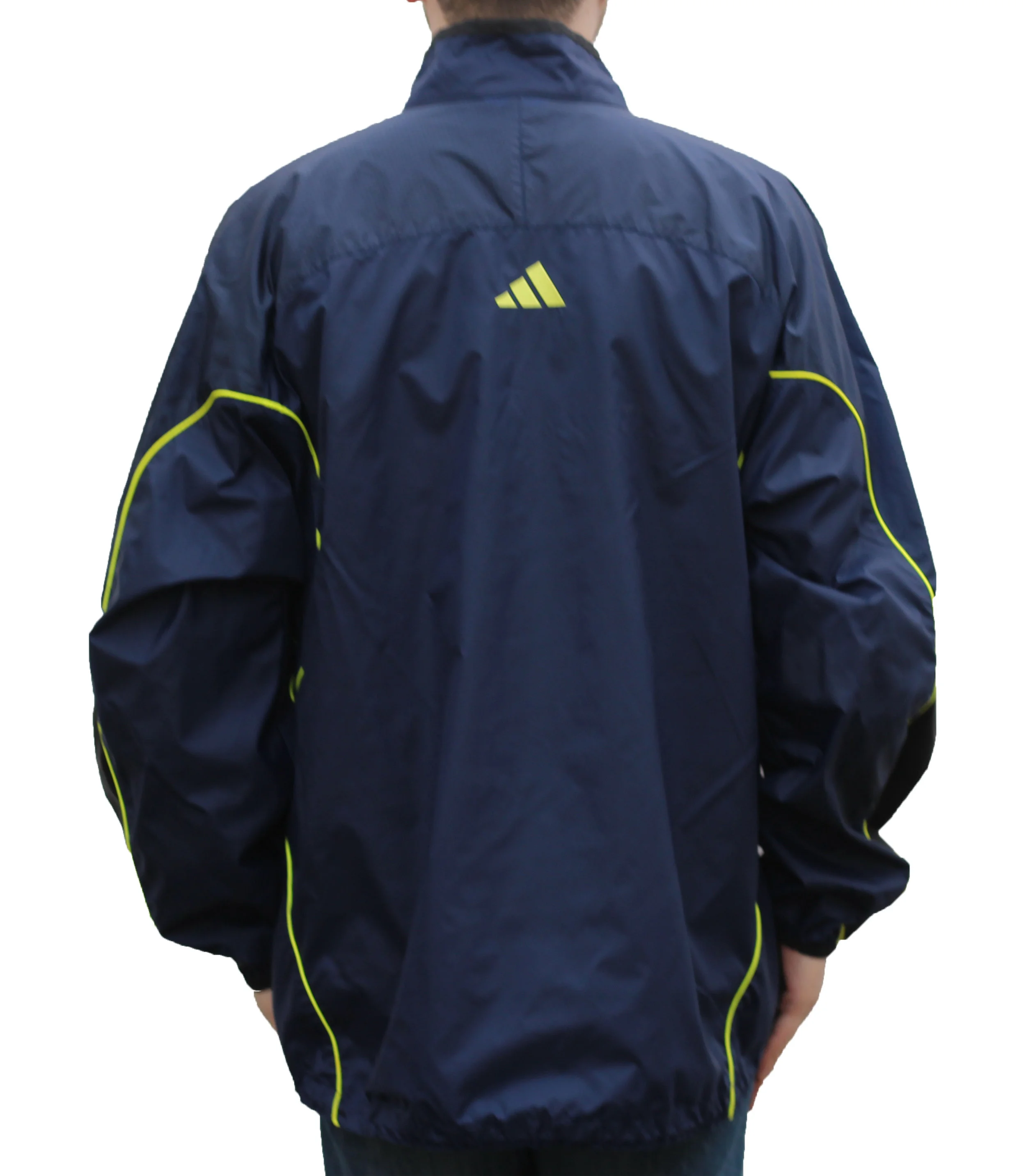 yellow windbreaker adidas