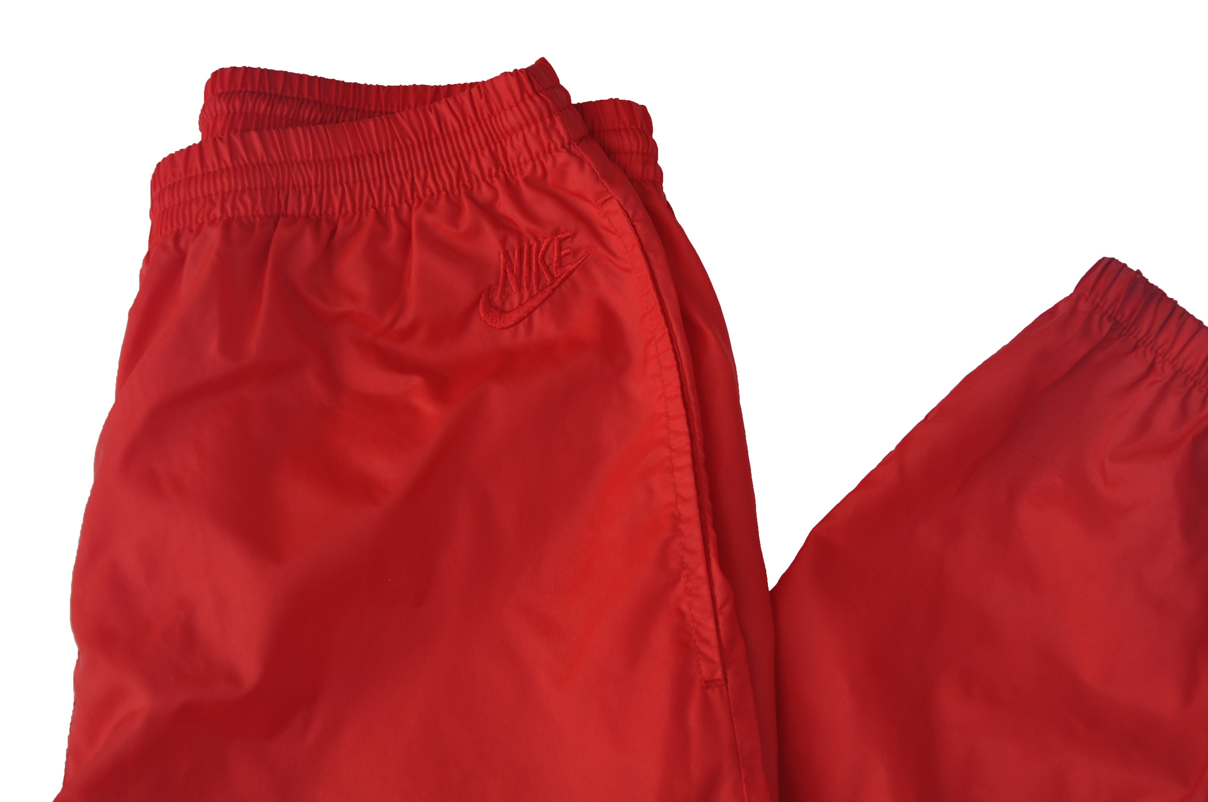 red nike windbreaker pants