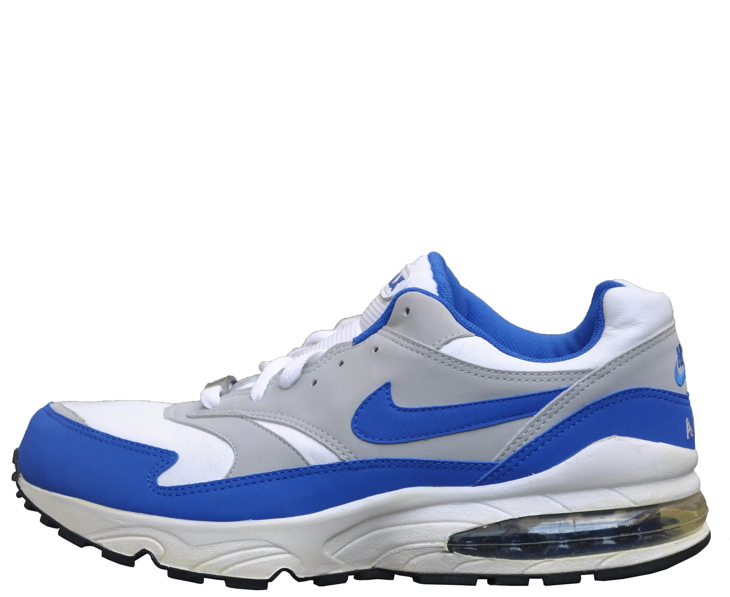 Nike Air Burst Leather B White / Royal / Zen Grey (Size 11) DS 