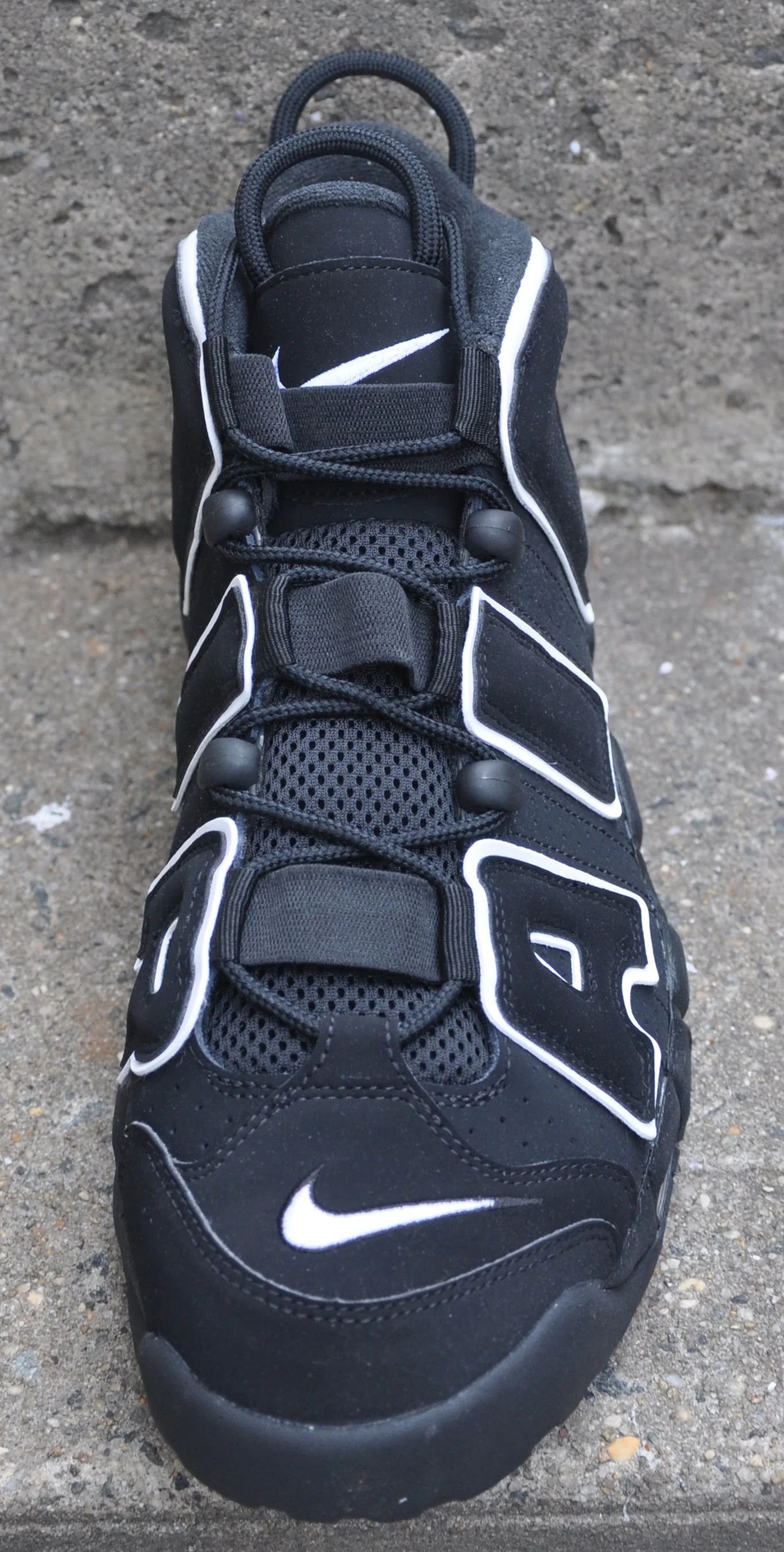 Nike Air More Uptempo Black /  White.