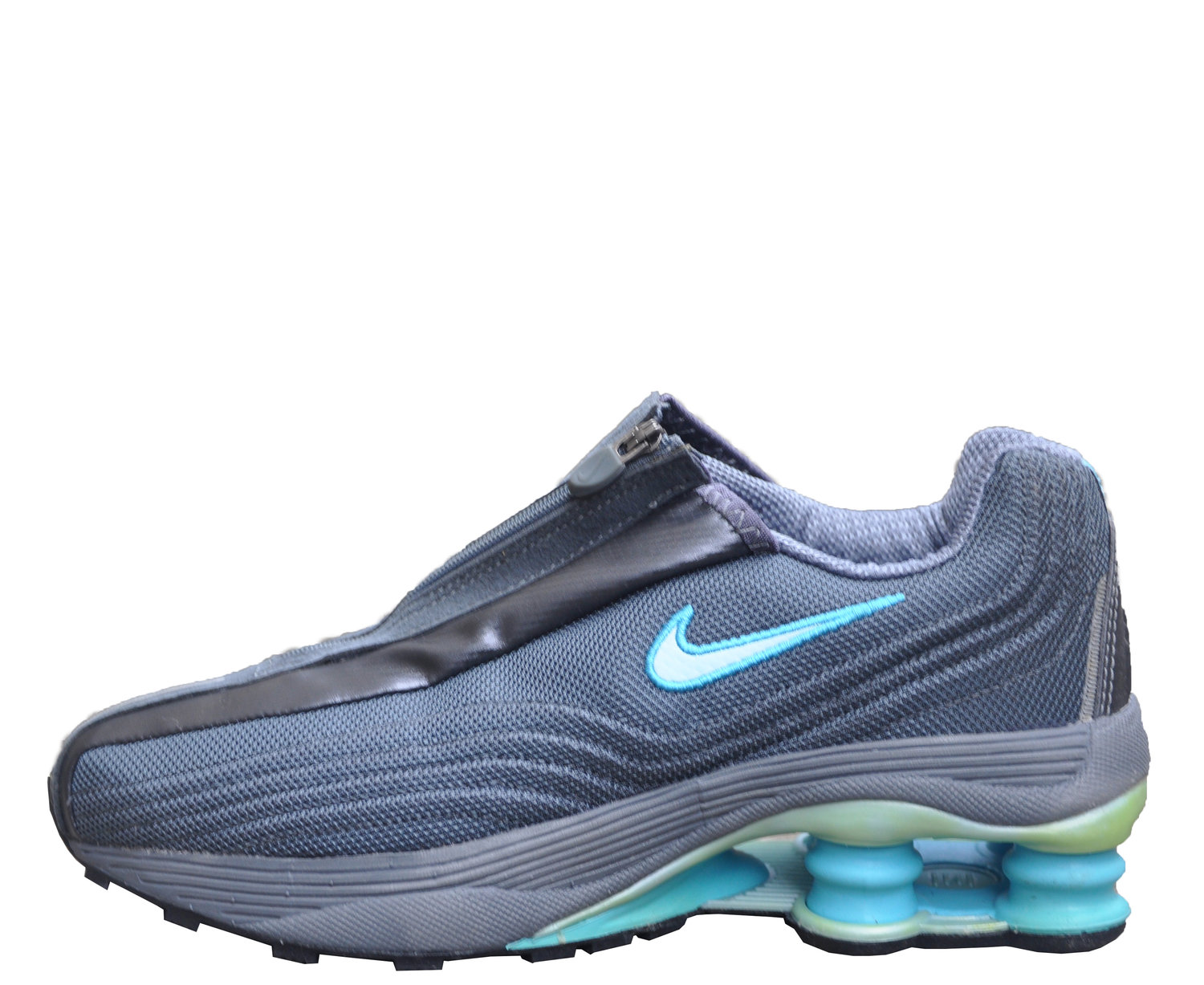 Women`s Nike Shox Graphite Skylight Cobalt (Size 7) DS —