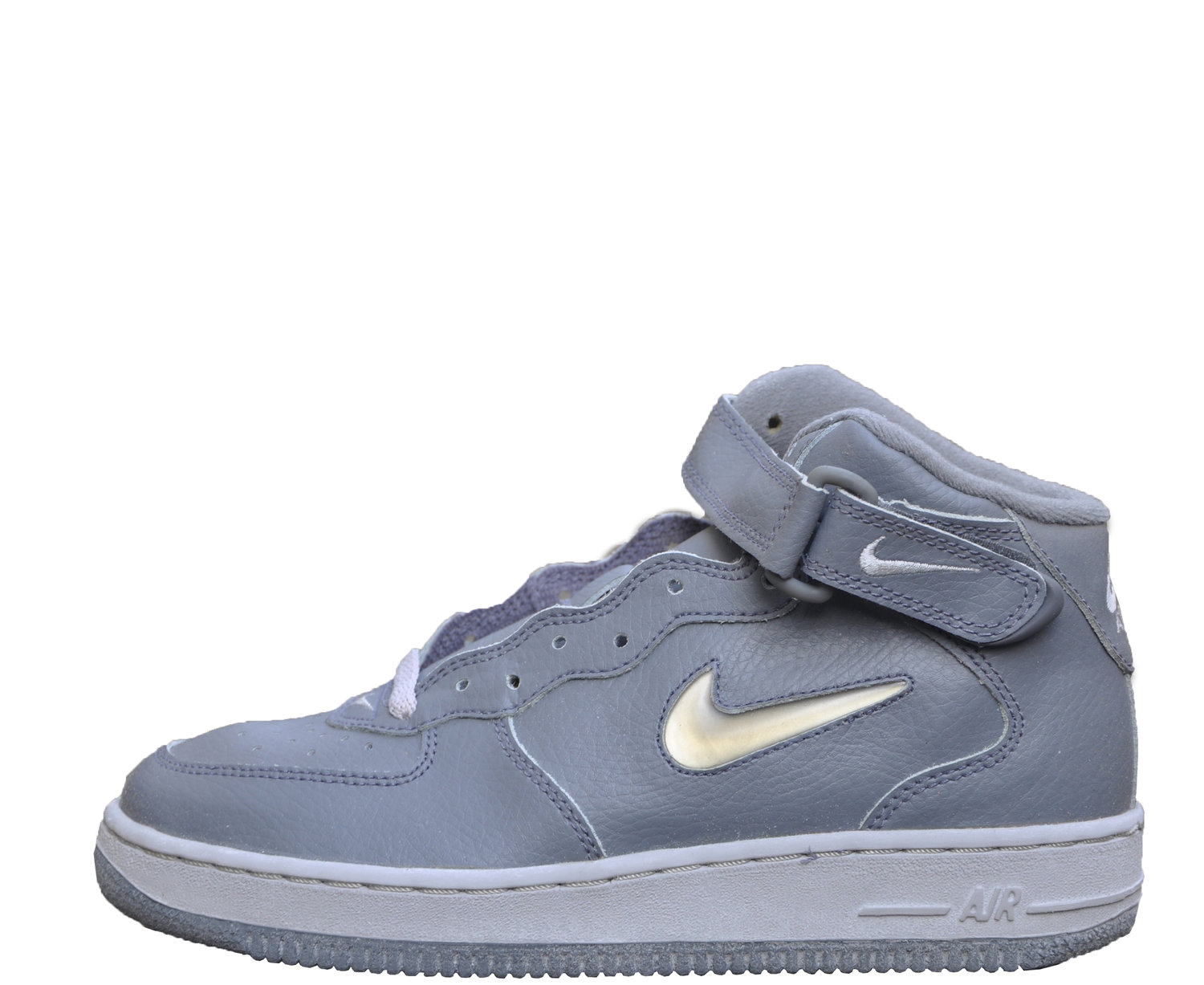 Gluren Onbevredigend Trouwens Kids Nike Air Force 1 Mid Jewel Cool Grey (Size 4) DS — Roots