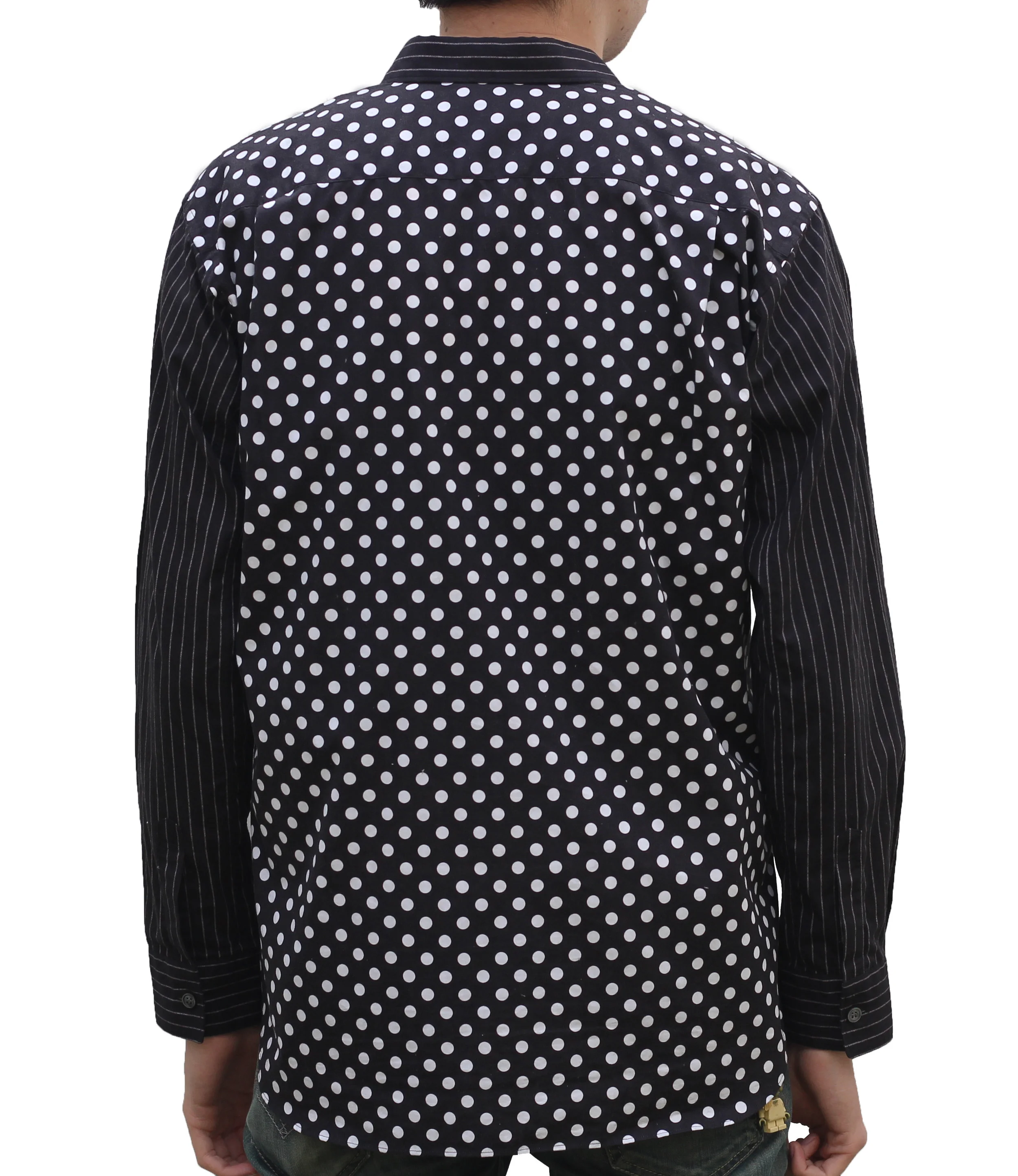 Supreme x Comme Des Garcons SS 2014 black and white button down