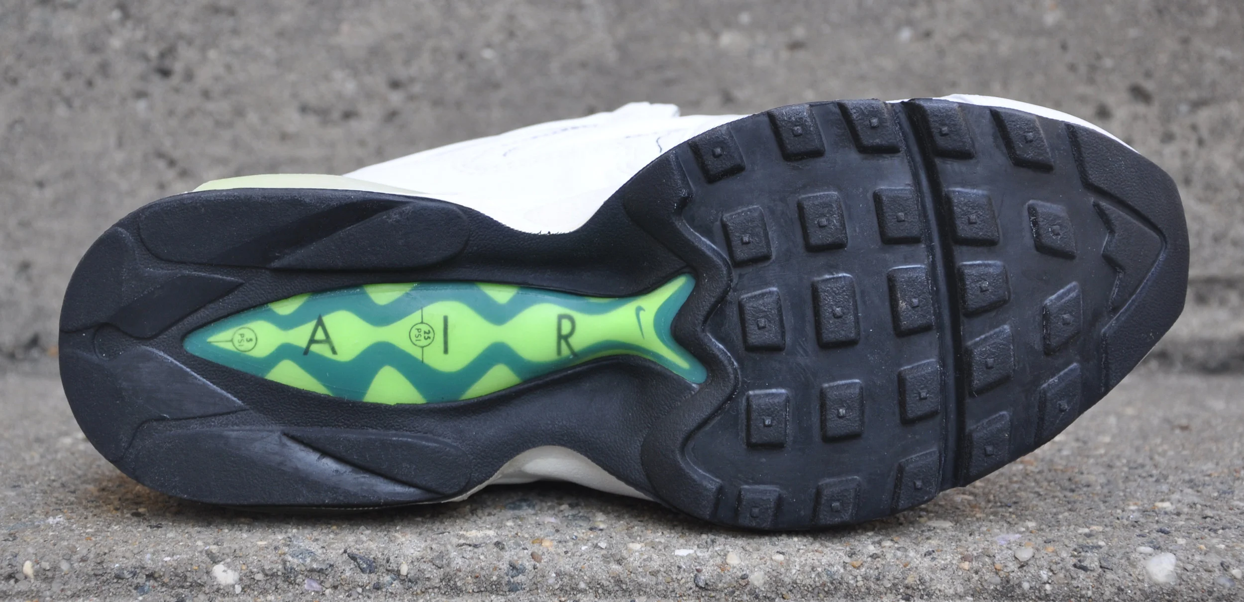 Women S Nike Air Max Tailwind 1996 Blue Grass Mean Green Size Women S 6 Ds Roots