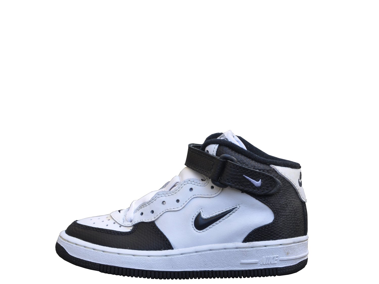 Stam oosters Rauw Kids Nike Air Force 1 Mid Jewel White / Black / Lizz (Size 10.5c) DS — Roots