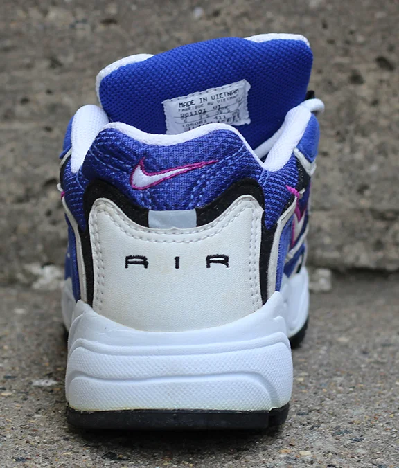 Women`s Nike Air Windrunner 3 White, Lapis, And Loganberry