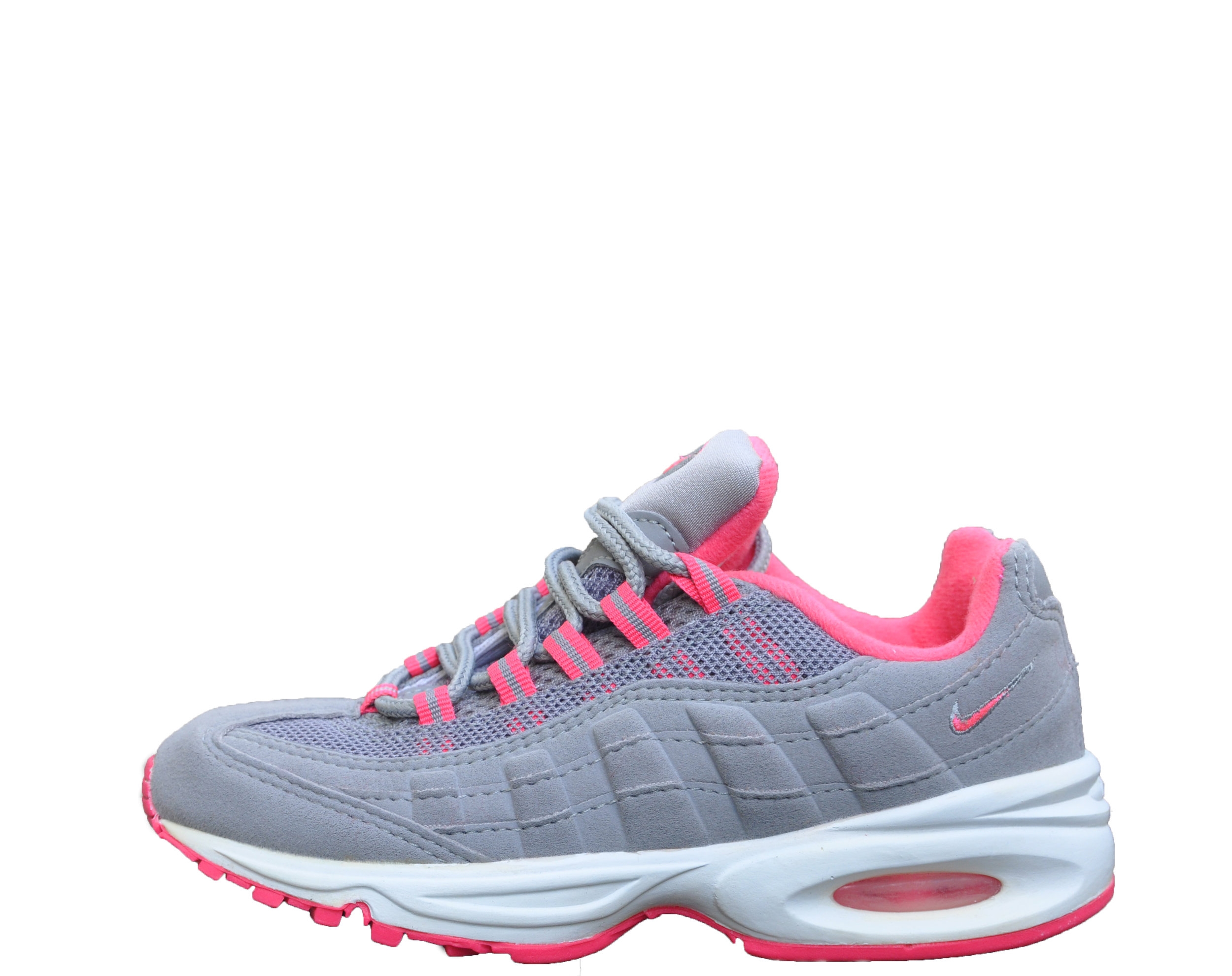 grey and pink air max 95