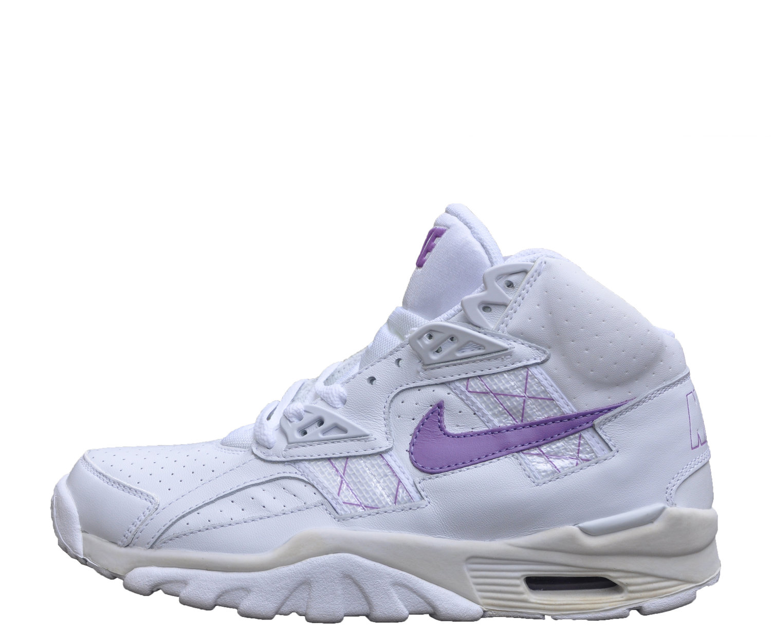 Women`s Nike Air Trainer SC White / Purple (Size 8) DS — Roots
