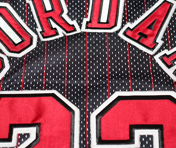 Champion Chicago Bulls Pinstripe Authentic Anniversary Jersey