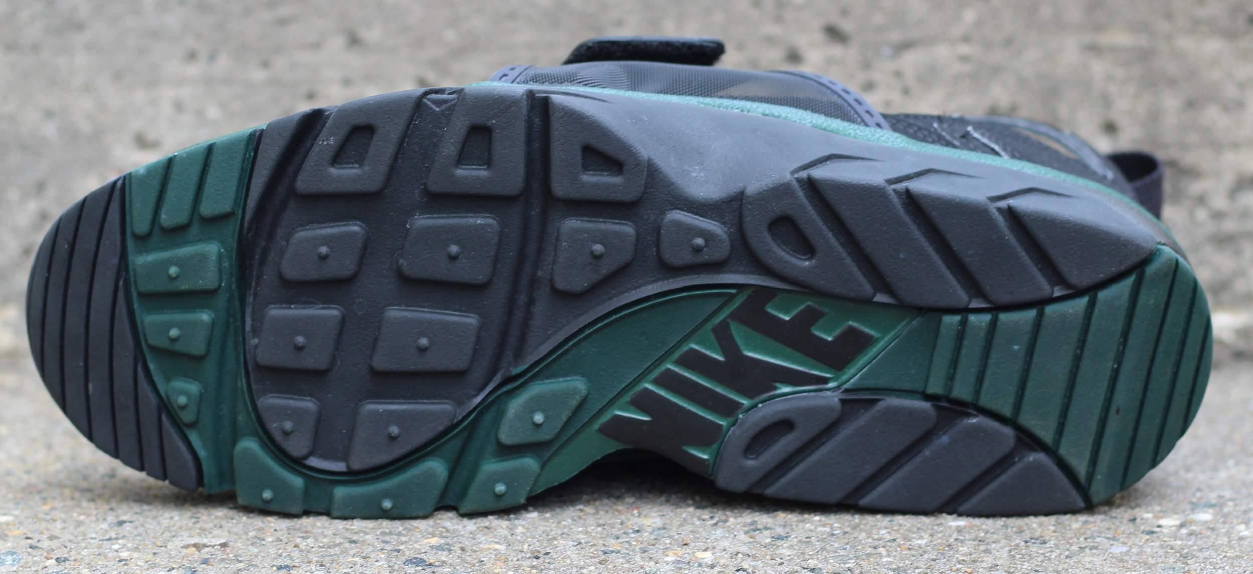 forest green huaraches