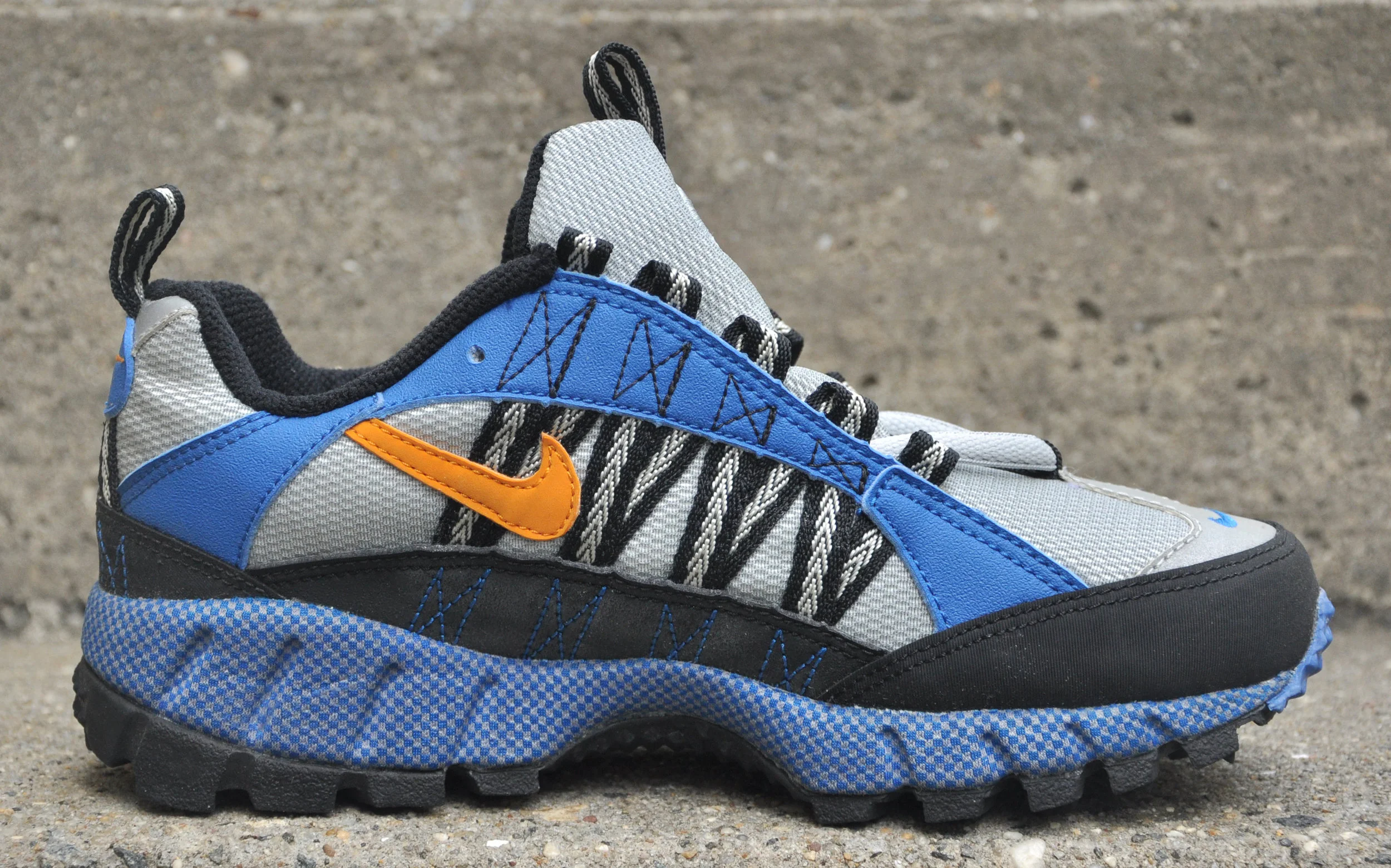 Nike Humara blue and orange