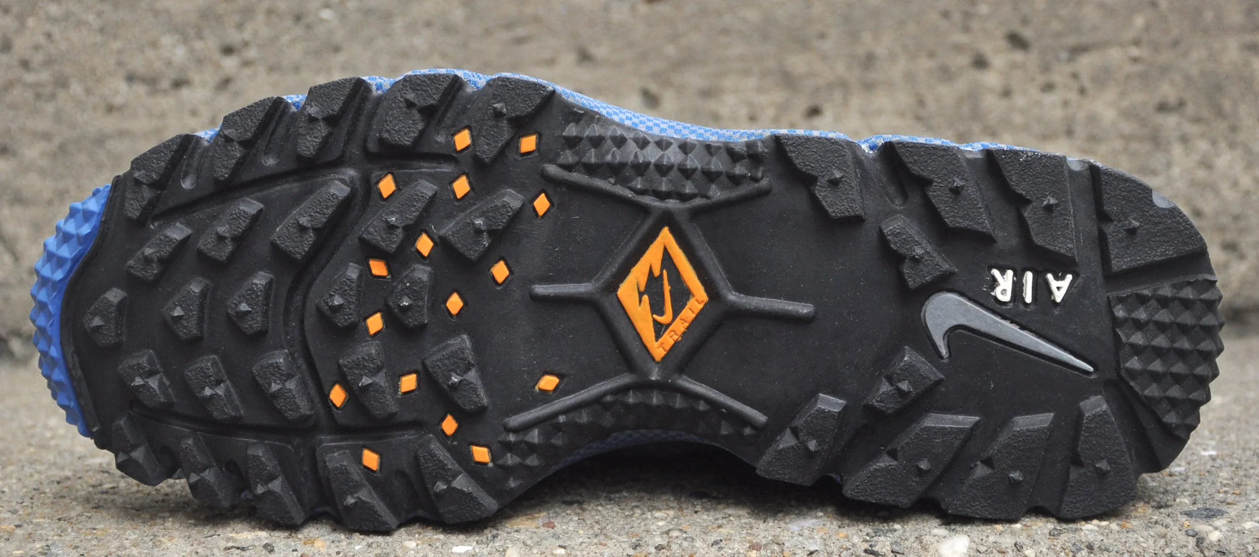 Nike Humara blue and orange