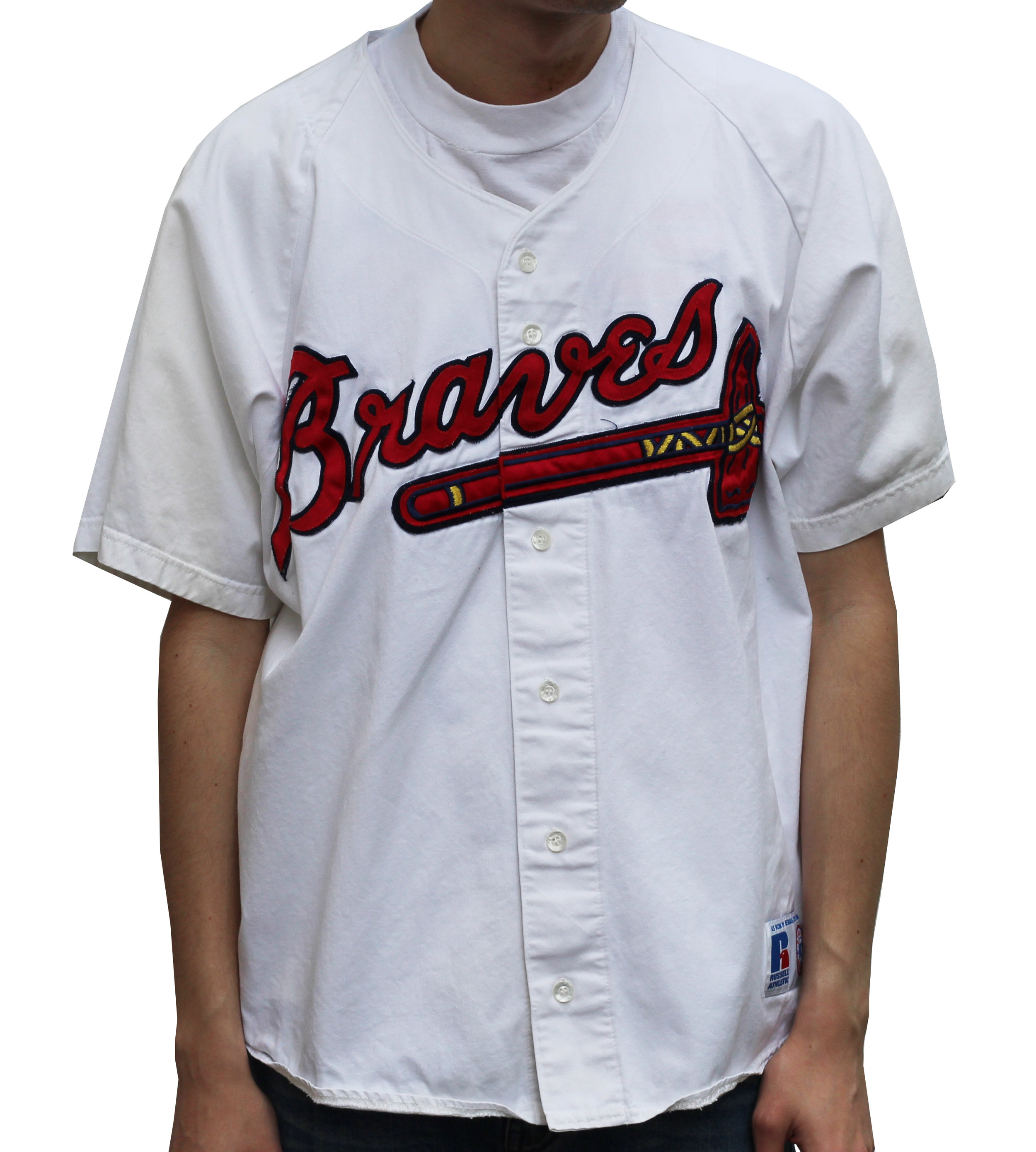 retro atlanta braves shirt