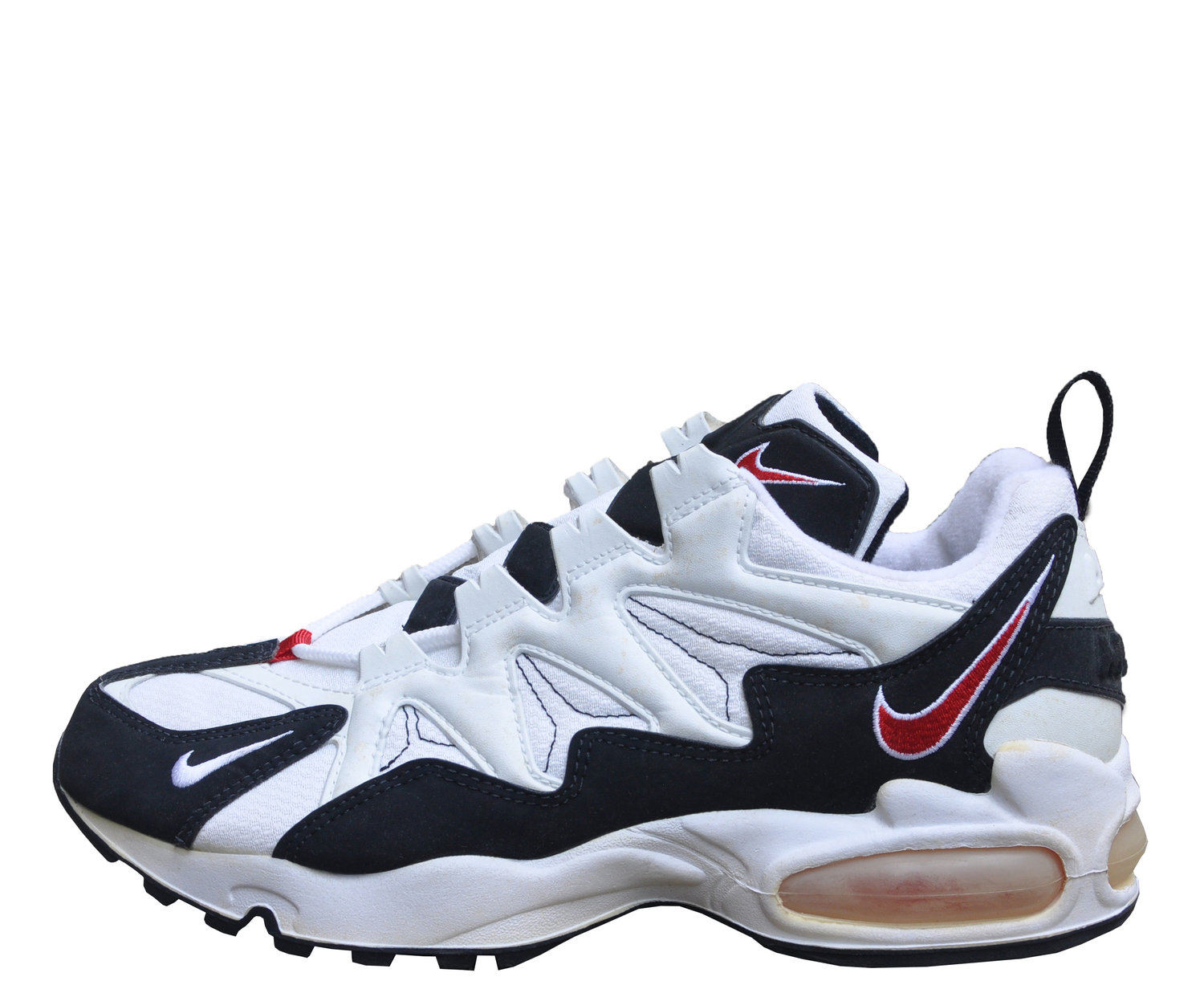 drie Oorzaak Ontwikkelen Nike Air Max Tailwind 1996 White / Black / Red (Size 9.5) DS — Roots