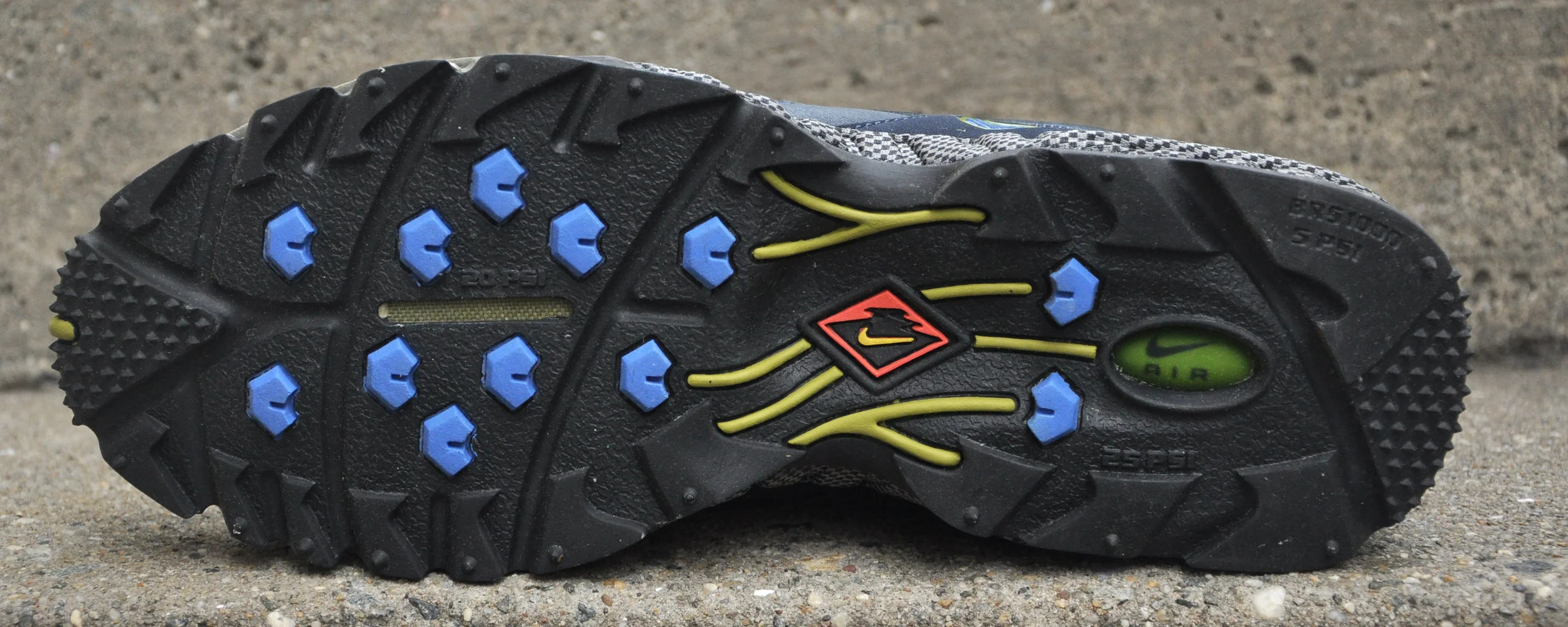 Nike Air Terra Triax pac blue and grey