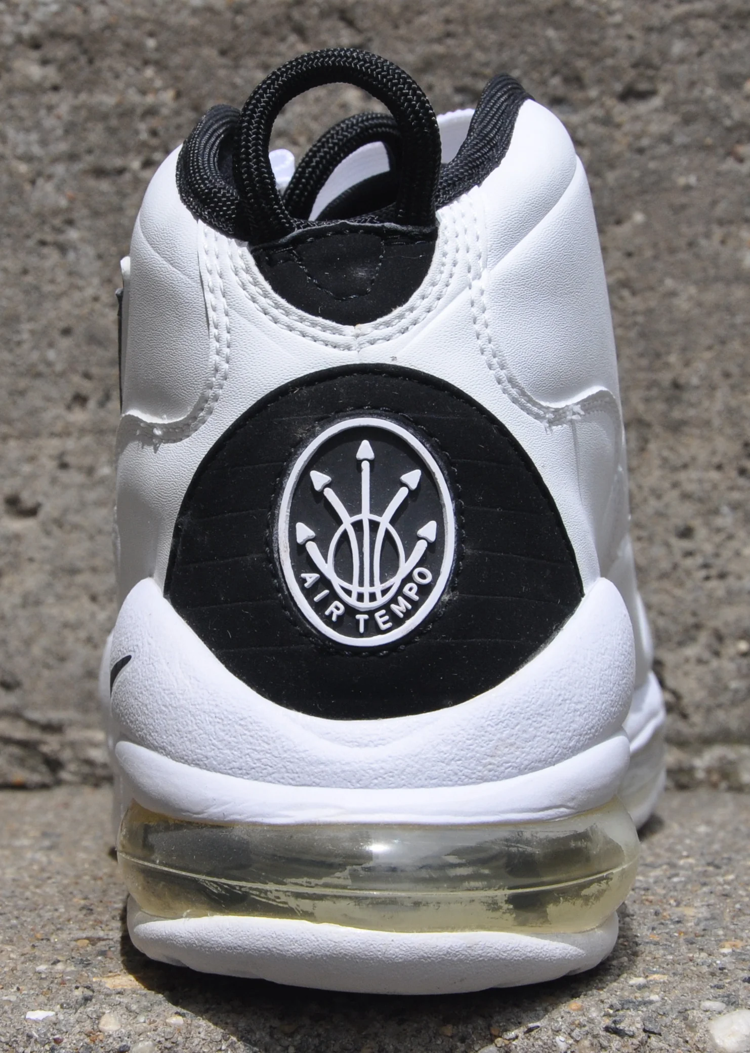 Nike Air Tempo White, black and silver