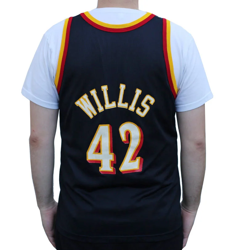 Vintage 90s Champion Atlanta Hawks Kevin Willis jersey