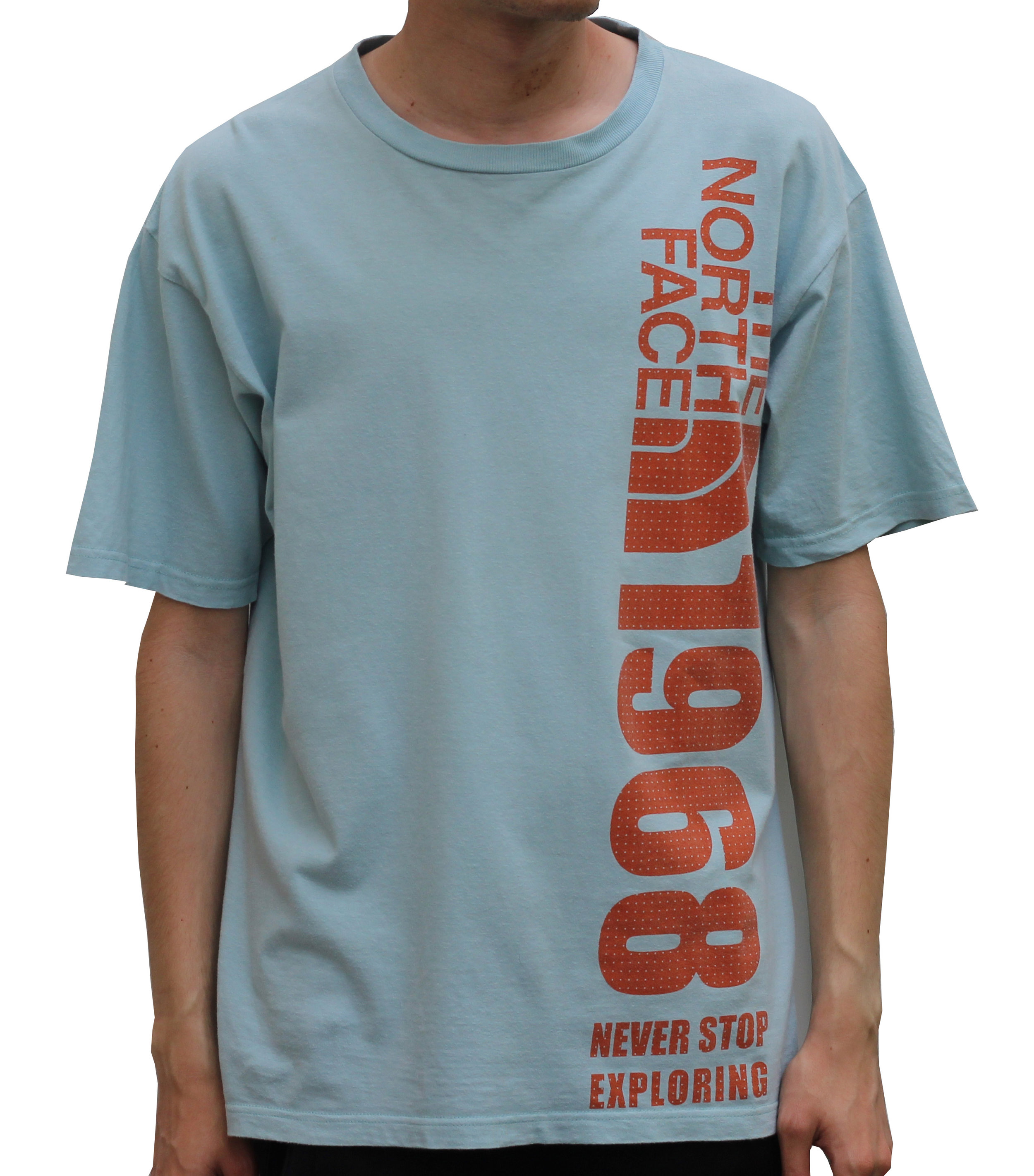 The North Face Nevr stop exploring t shirt .jpg