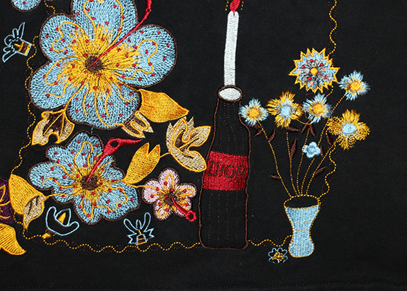 Christian Dior 2002 embroidered shirt