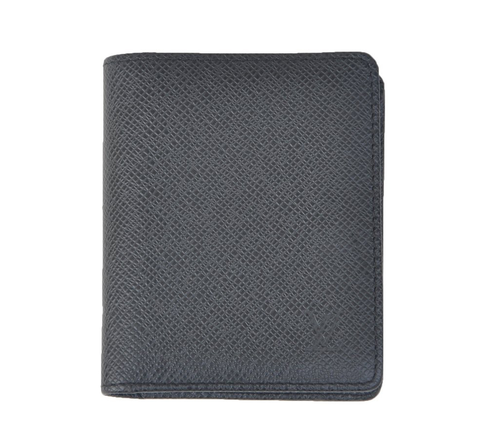 LOUIS VUITTON wallet M32642 Portefeiulle compact Taiga gray gray