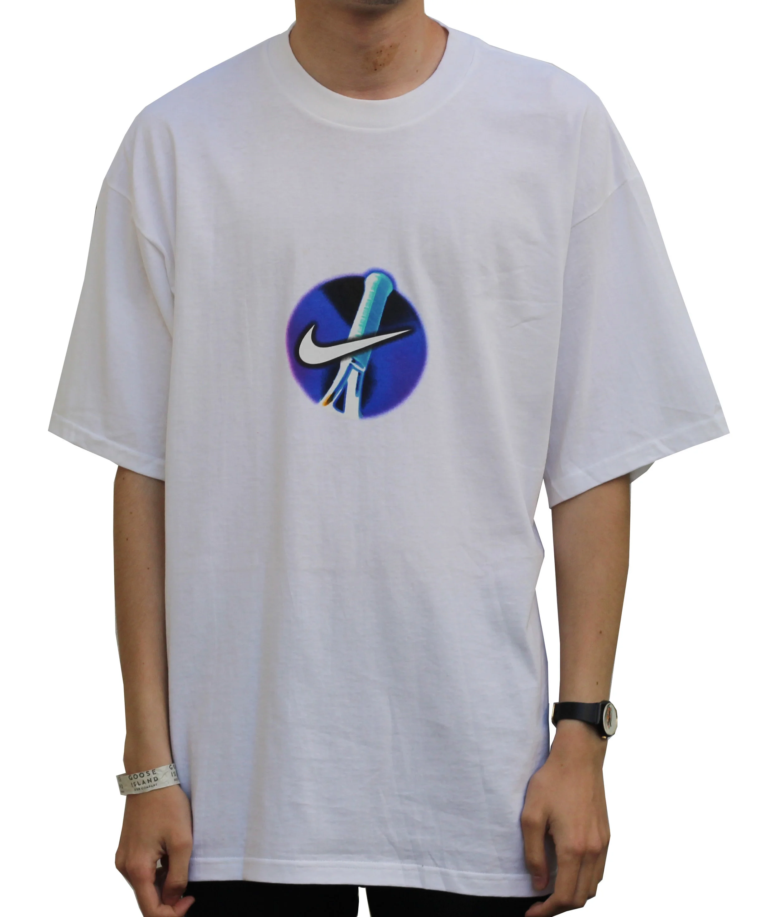 Vintage 90s Nike Tennis Racquet t shirt.