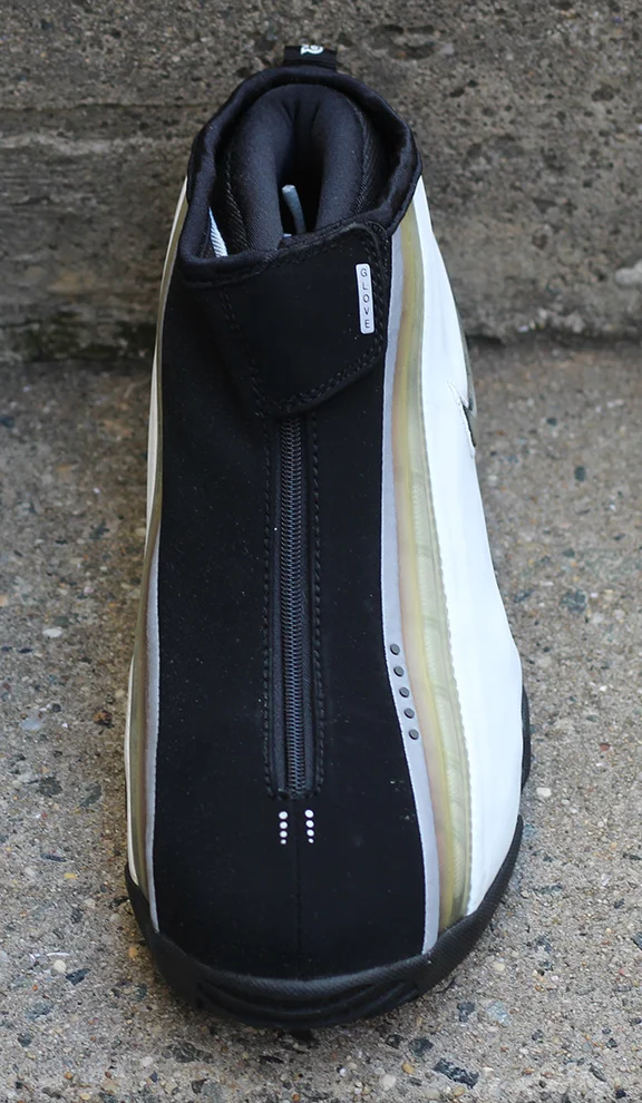 Nike Air Gp 3 Gary Payton White Black Silver Size 10 5 Ds Roots