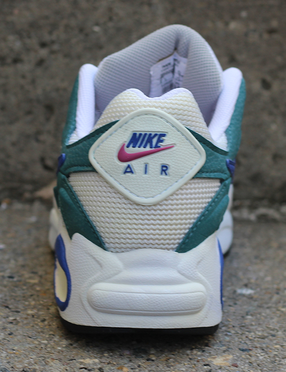 Women`s Nike Triax green, blue and pink