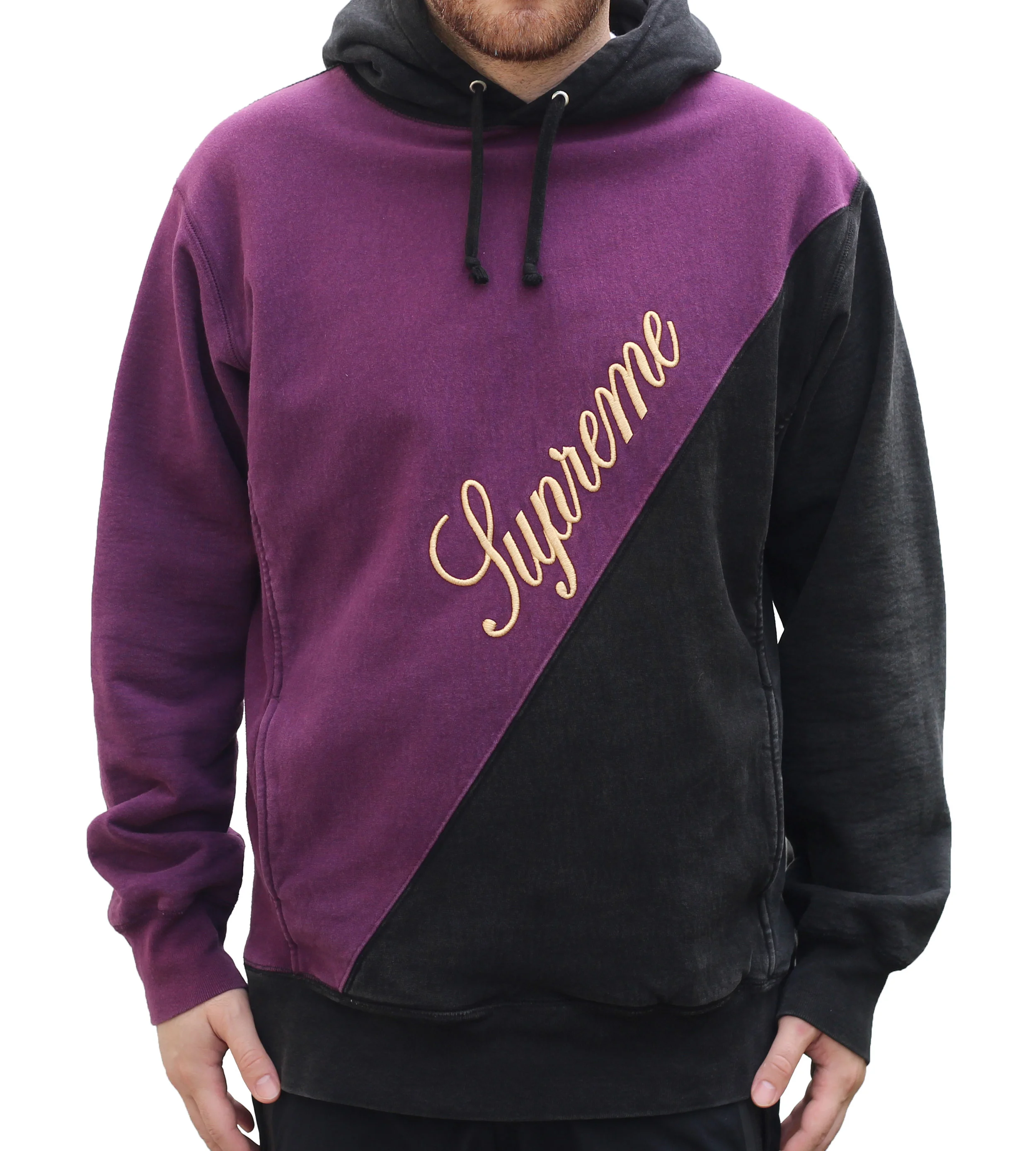 split supreme hoodie