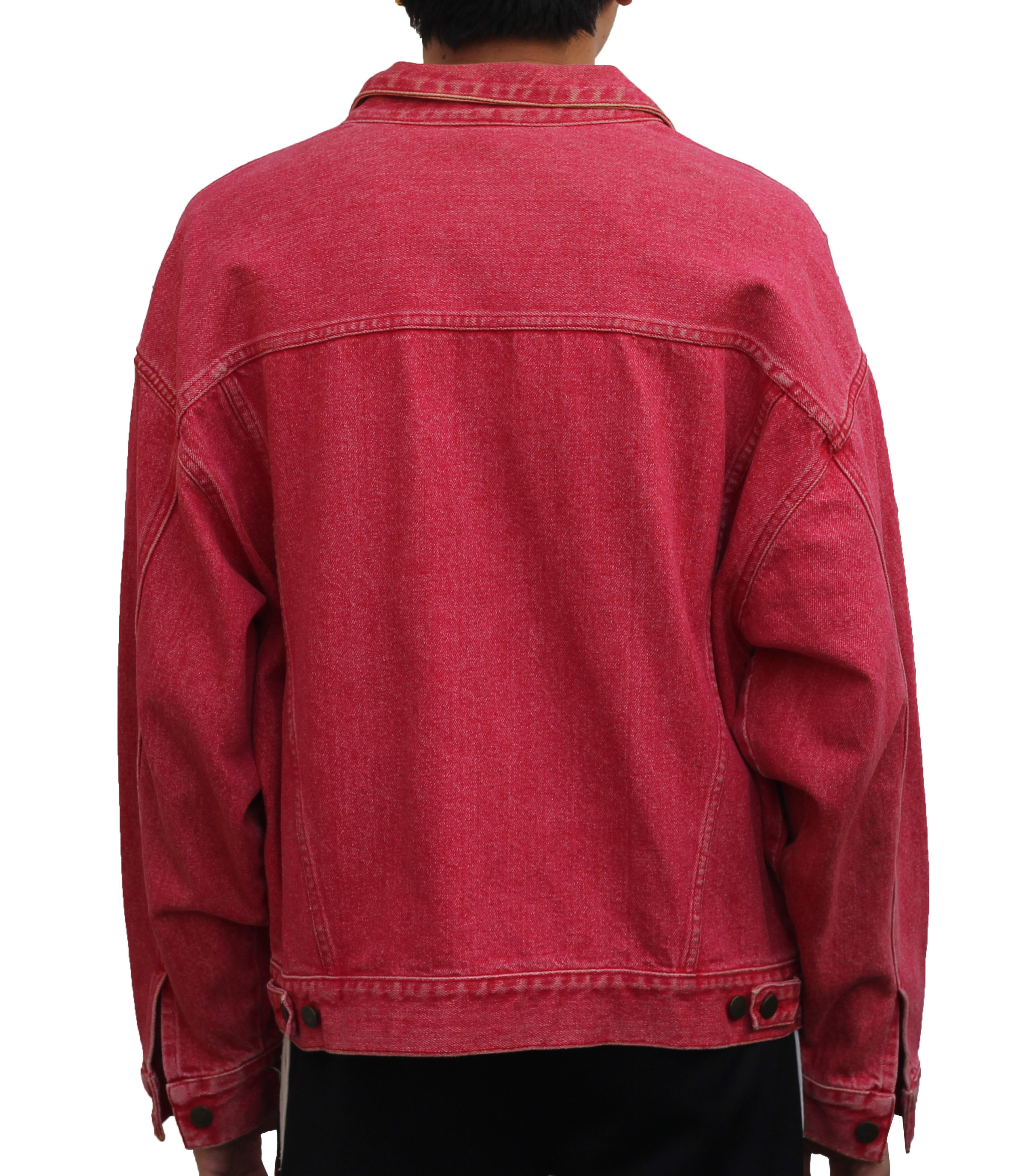 red guess jacket