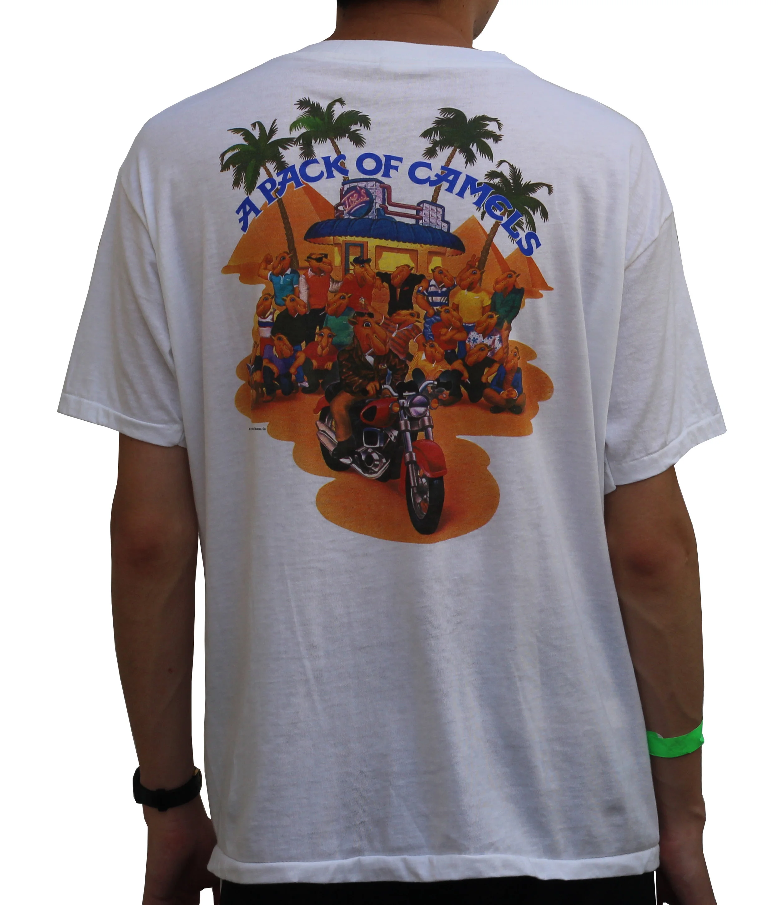 Vintage 90s Camel "A Pack Of Camels" t shirt