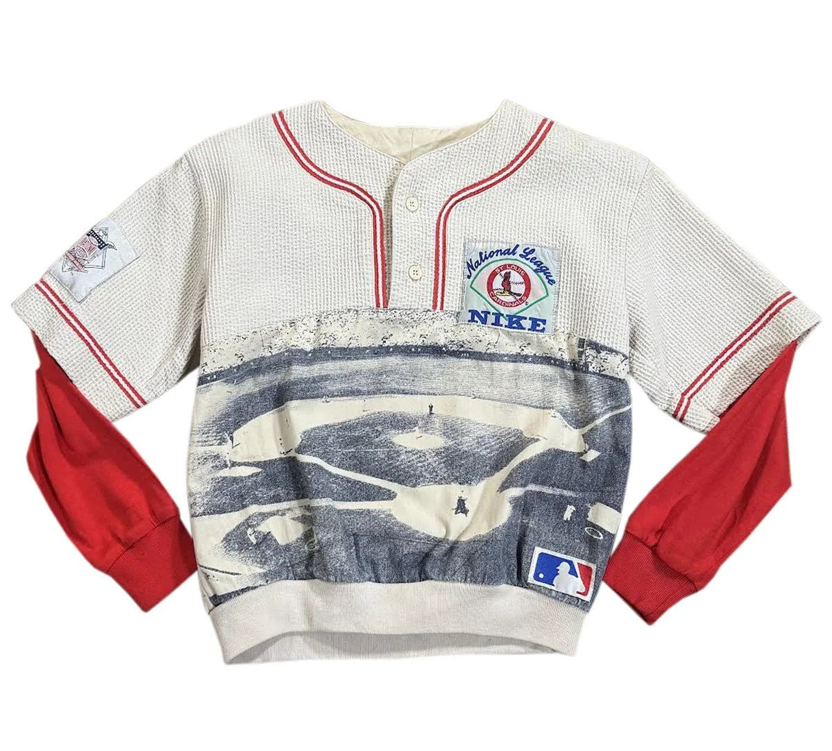 90s Vtg St Louis Cardinals Nike Kids top.jpg