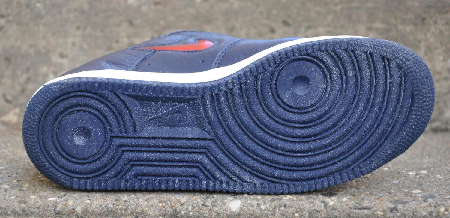Nike Air Force 1 SC navy and red Jewel