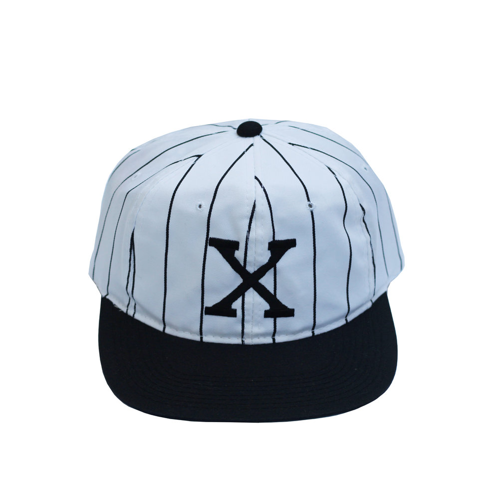 Vintage Malcolm White / Pinstripe Snapback Roots