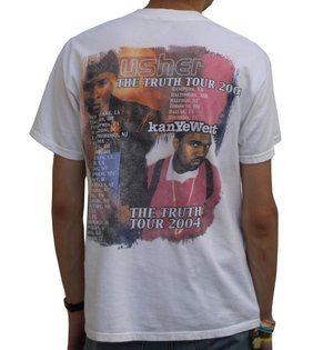 Usher THE TRUTH TOUR 2004 Tシャツ Lサイズ