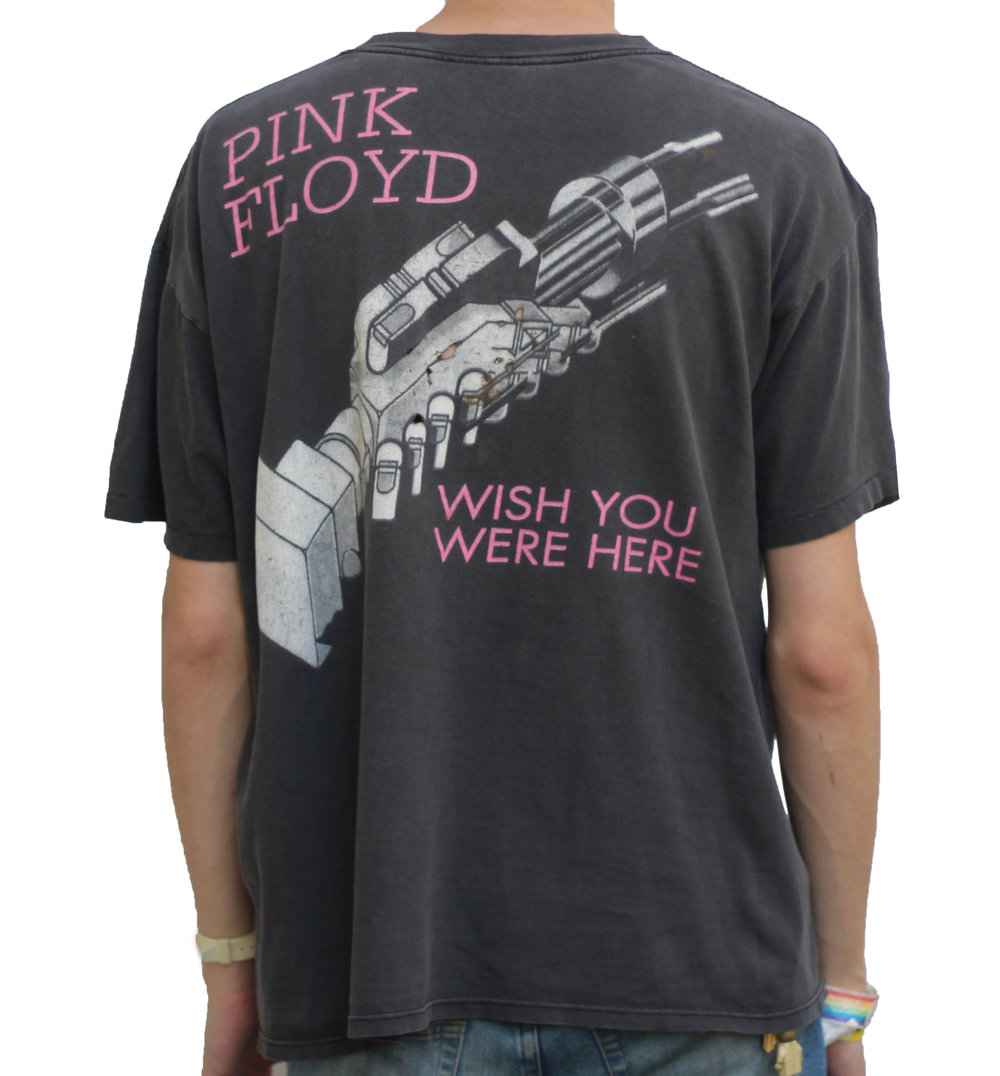 Vintage Pink Floyd Wish You Were Here Album T Shirt Size L Roots Vintage Pink Floyd Wish You Were Here Album T Shirt Size L Roots