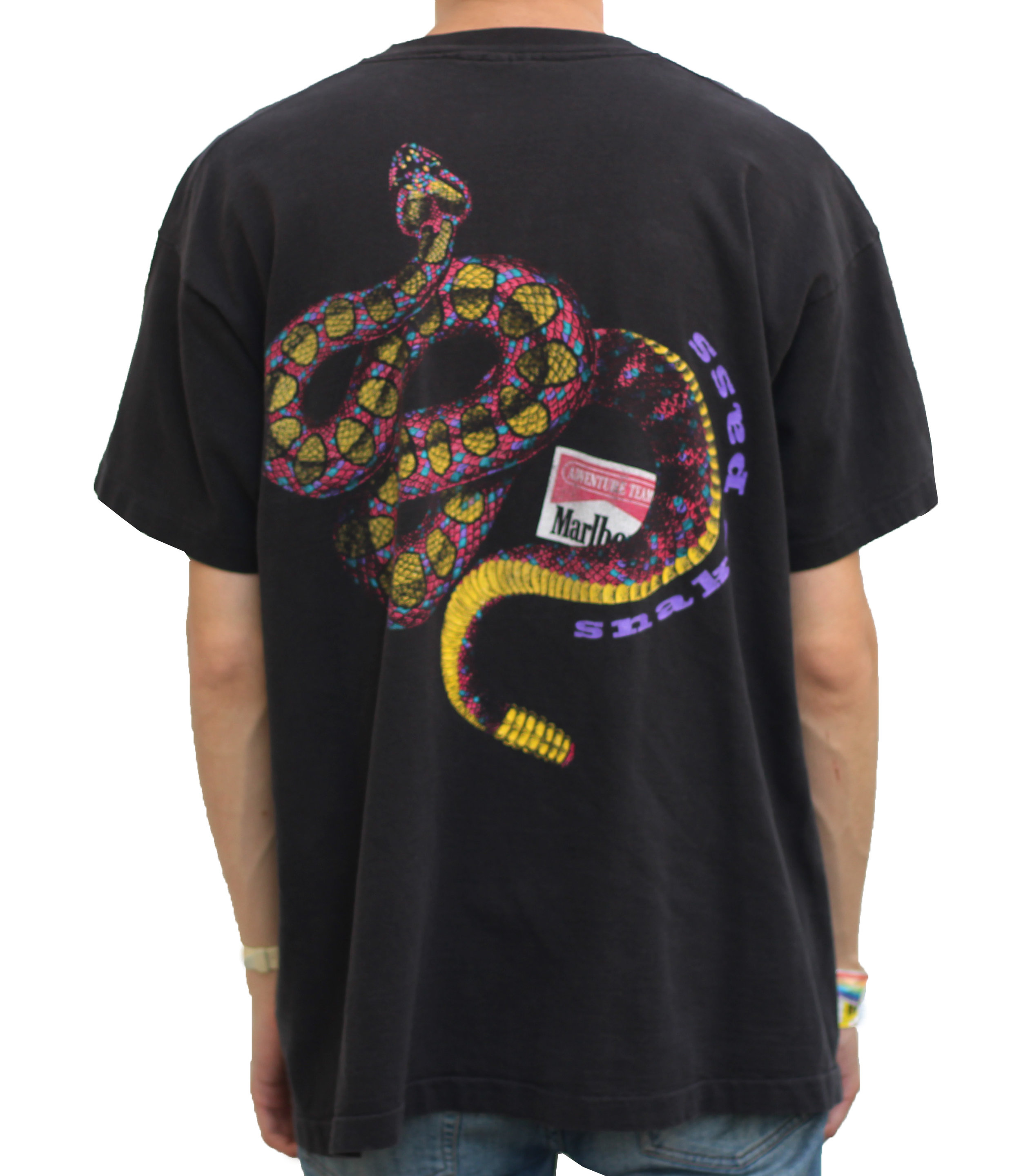 Vintage Marlboro Adventure Team Snake Pass T Shirt (Size XL) — Roots