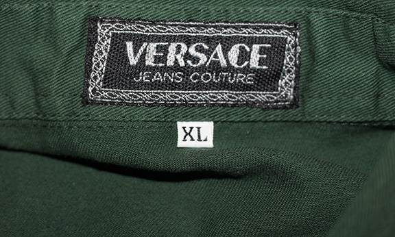 versace jeans couture tag