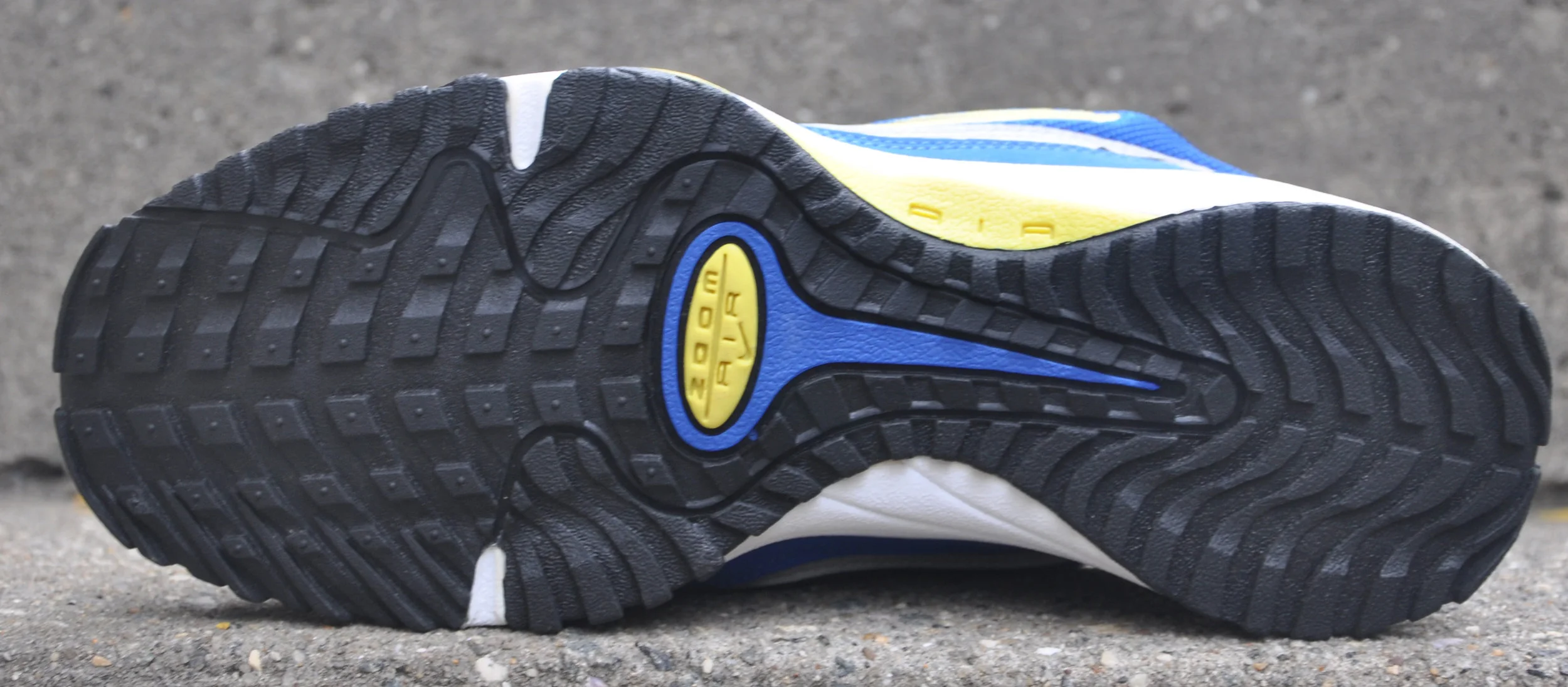 Nike Air K-Low Regal Blue and yellow